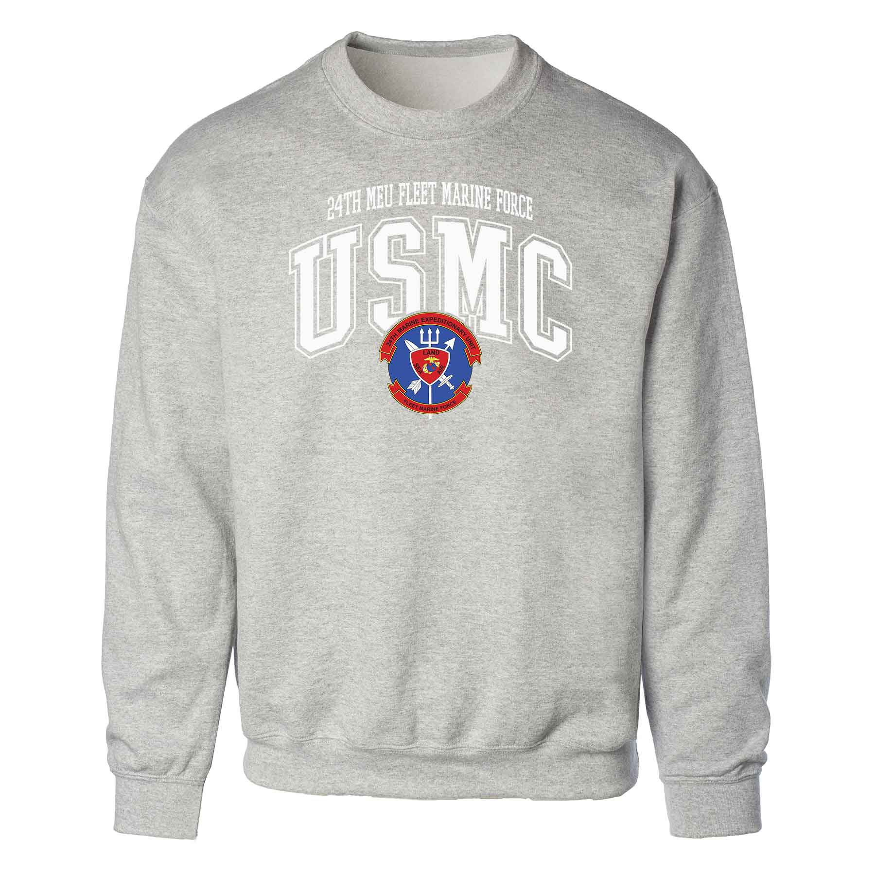 24th MEU Fleet Marine Force Arched Sweatshirt - Image 2