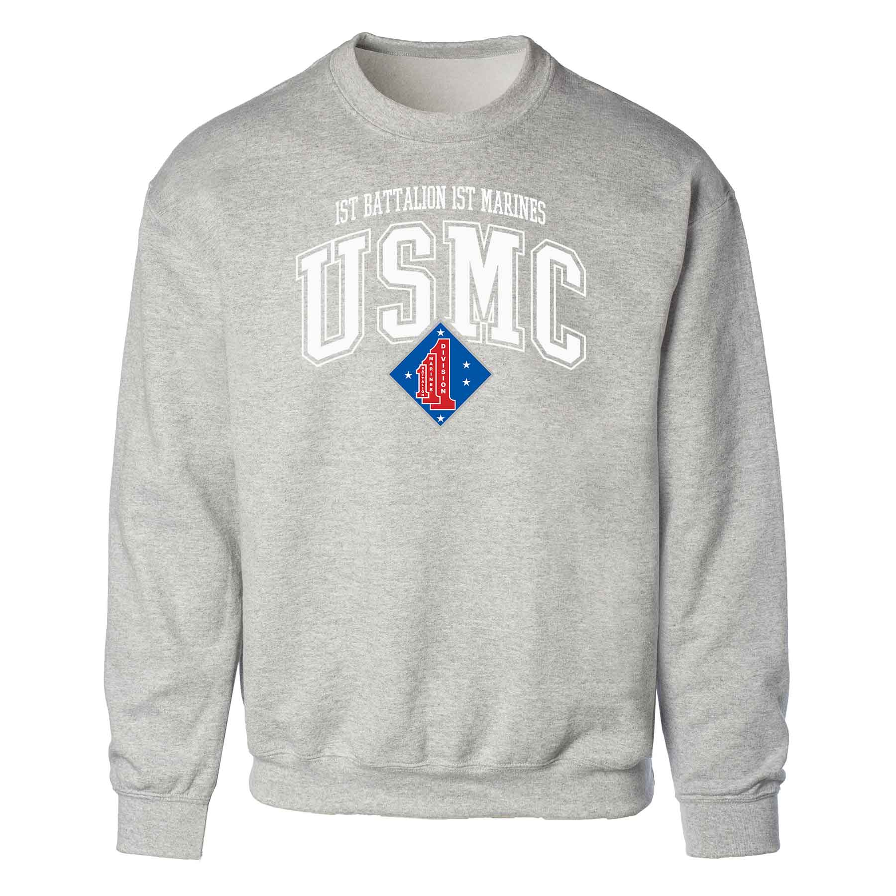 1st Battalion 1st Marines Arched Sweatshirt - Image 2