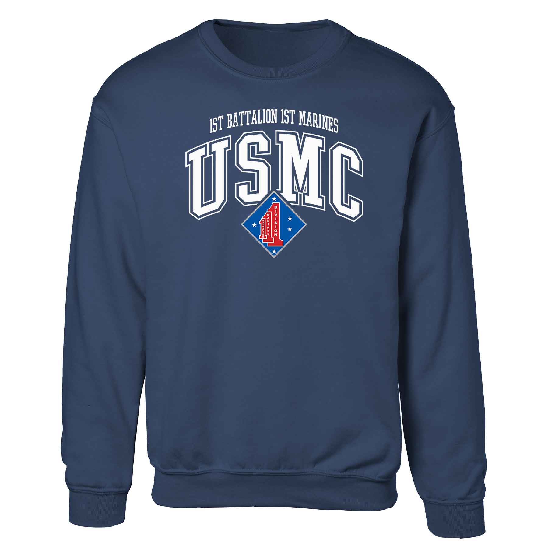 1st Battalion 1st Marines Arched Sweatshirt - Image 3