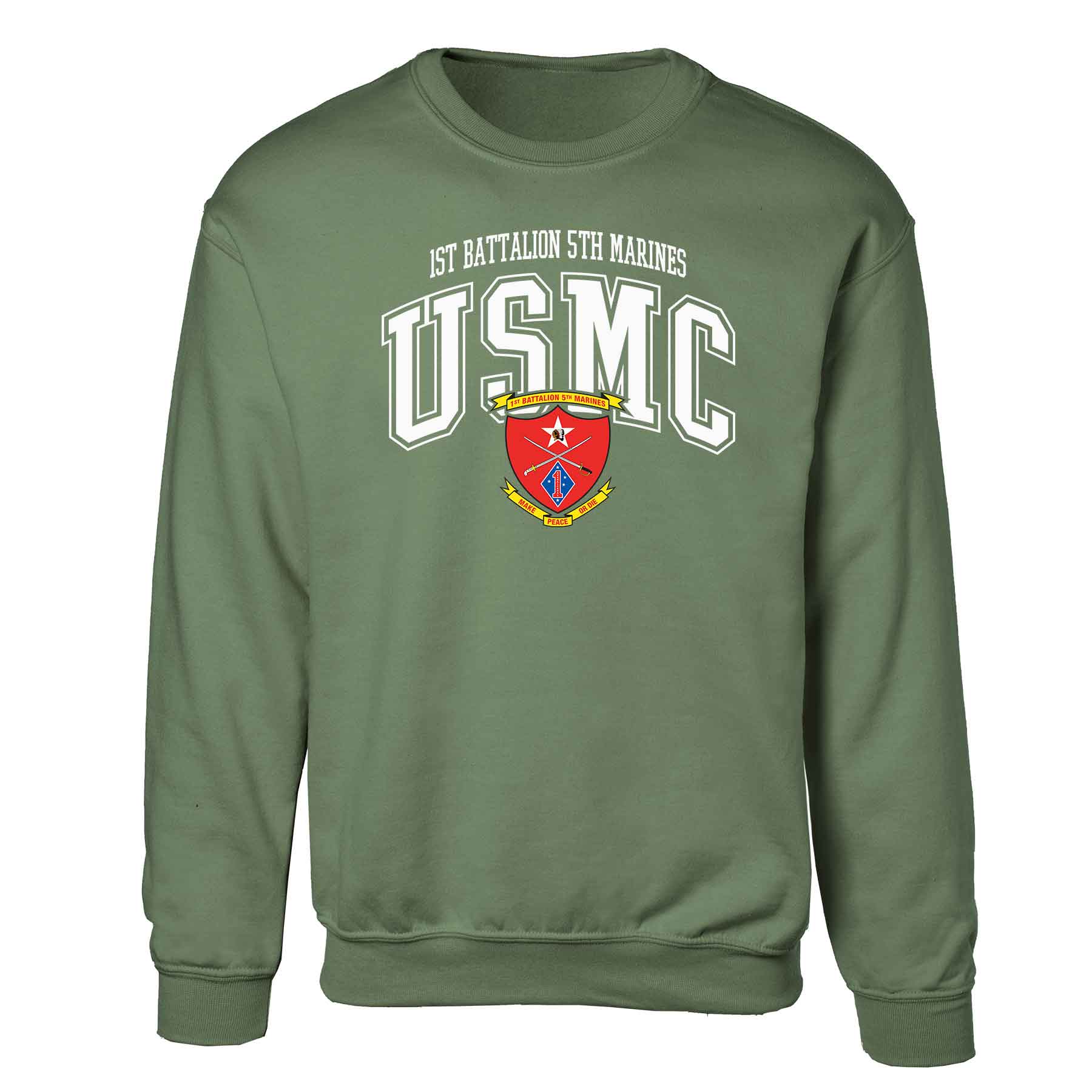 1st Battalion 5th Marines Arched Sweatshirt - Image 4