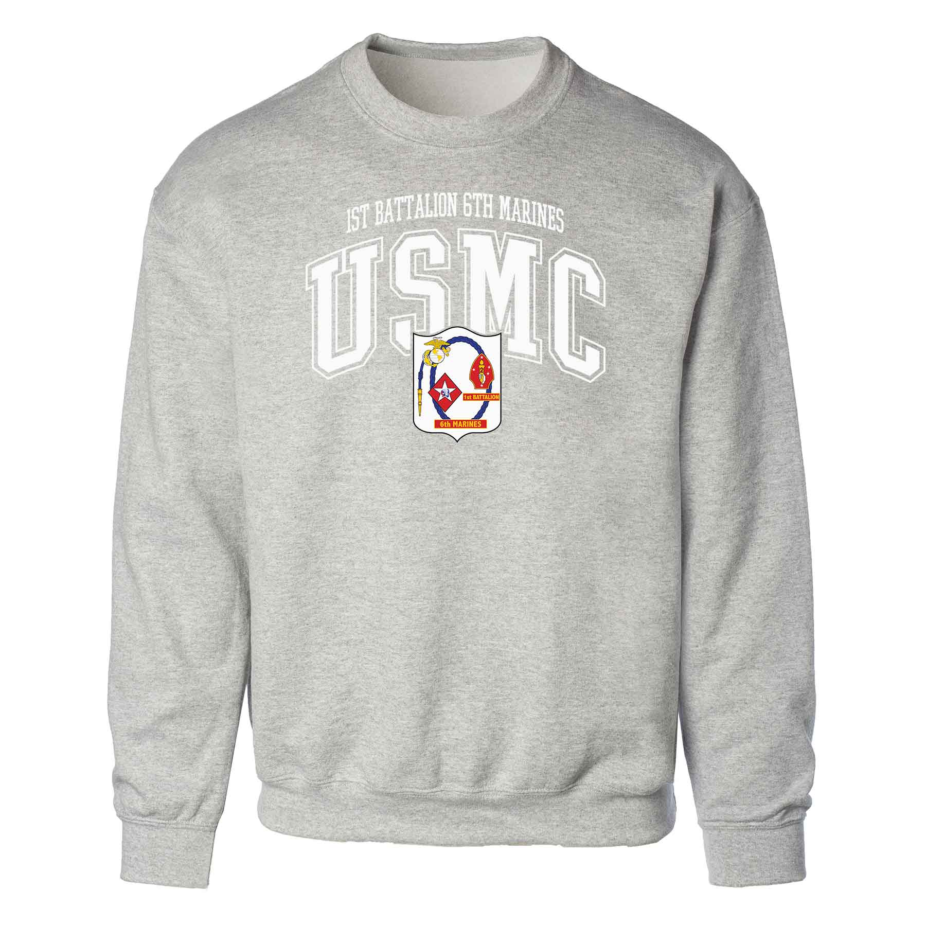 1st Battalion 6th Marines Arched Sweatshirt - Image 2