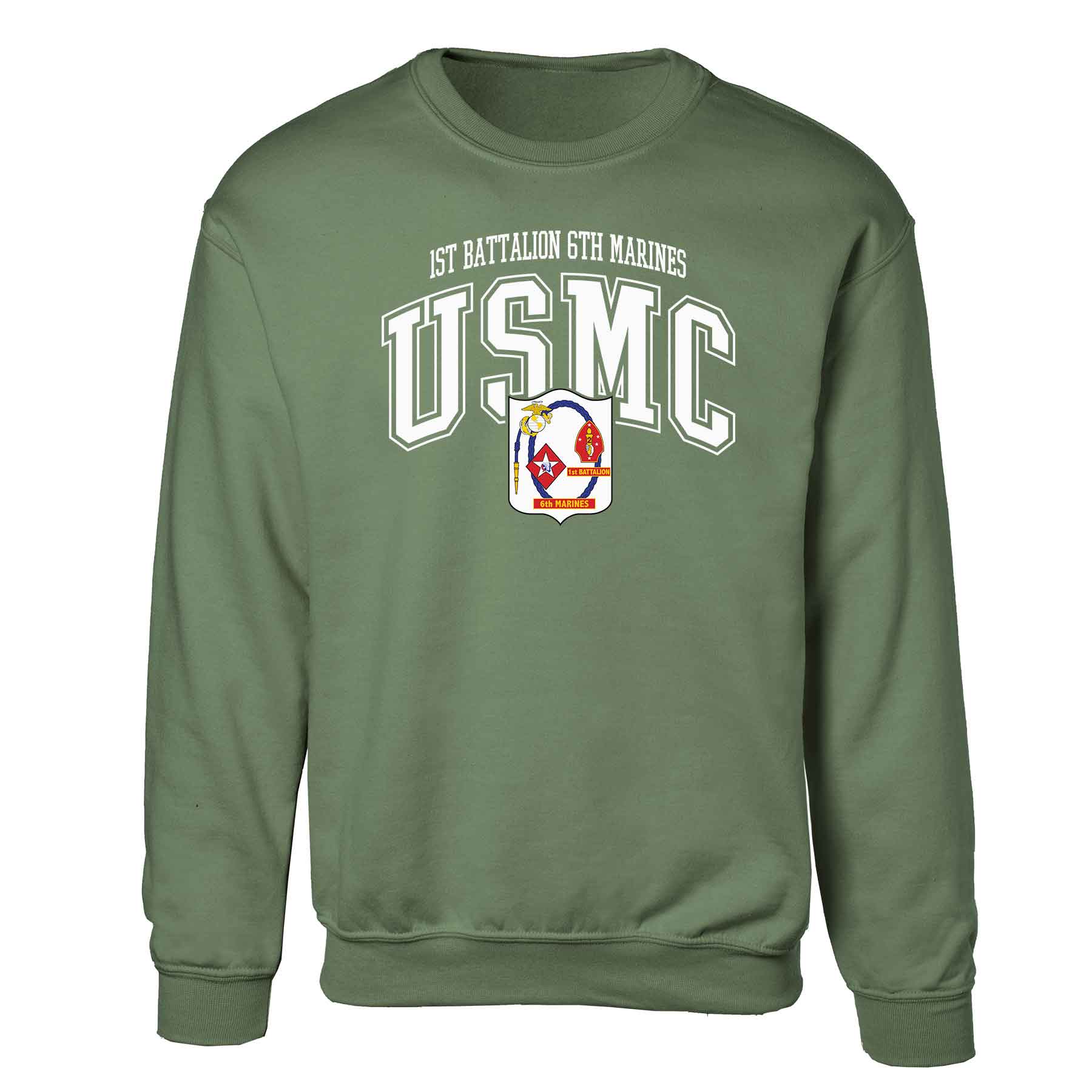 1st Battalion 6th Marines Arched Sweatshirt - Image 4