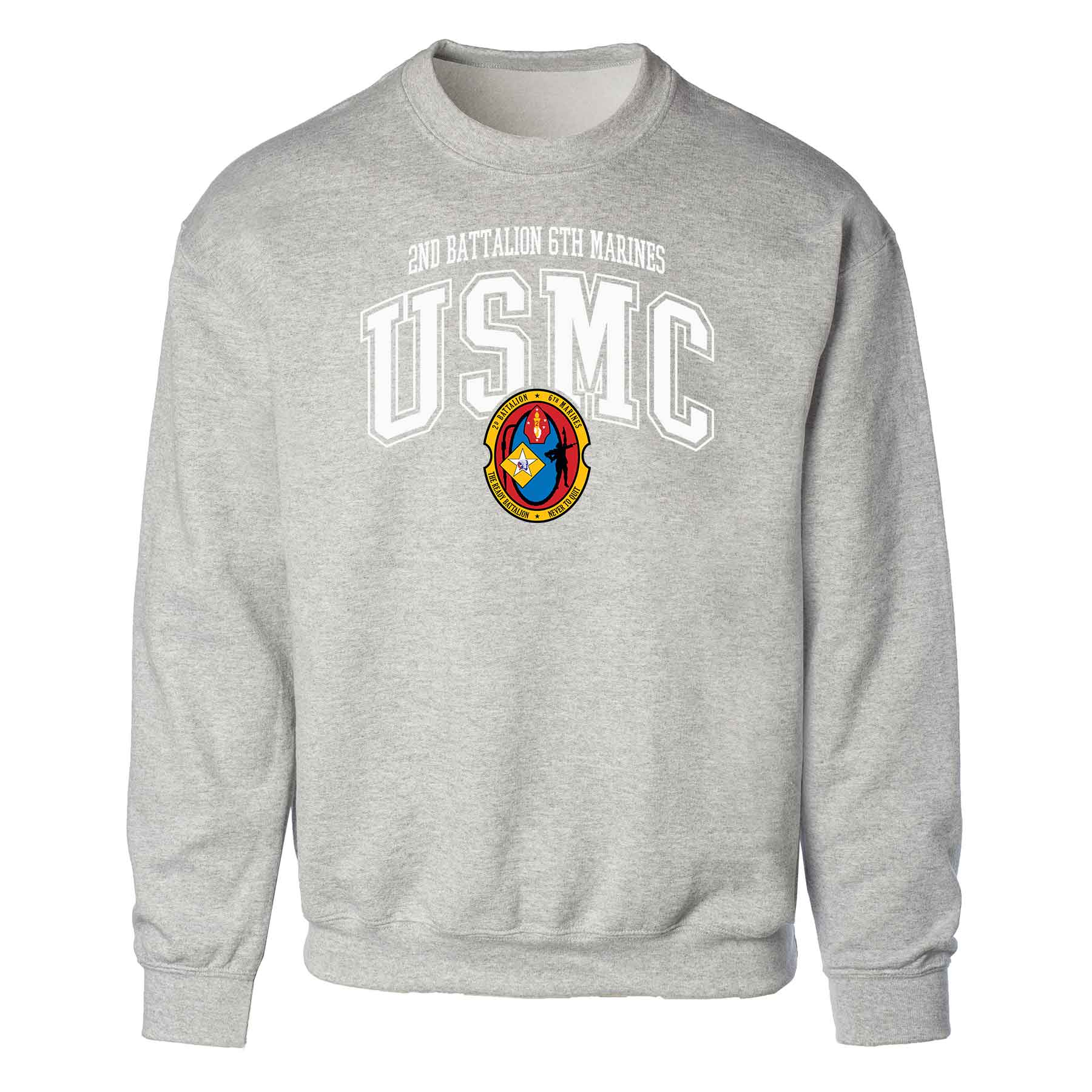 2nd Battalion 6th Marines Arched Sweatshirt - Image 2