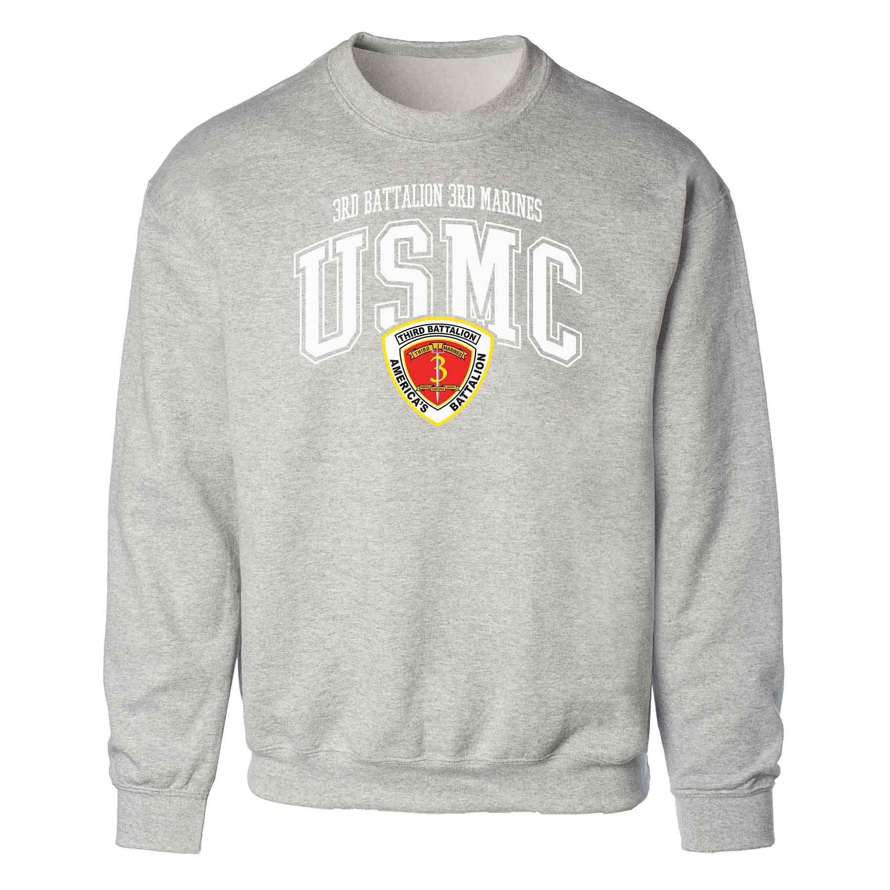 3rd Battalion 3rd Marines Arched Sweatshirt - Image 2