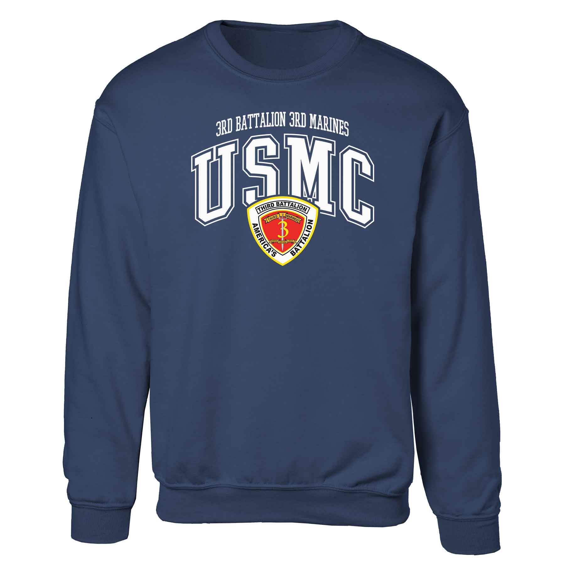 3rd Battalion 3rd Marines Arched Sweatshirt - Image 3
