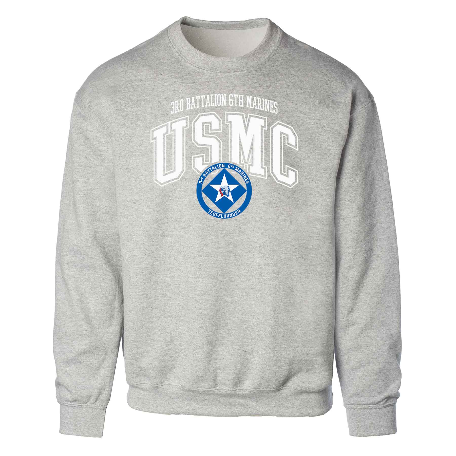 3rd Battalion 6th Marines Arched Sweatshirt - Image 2