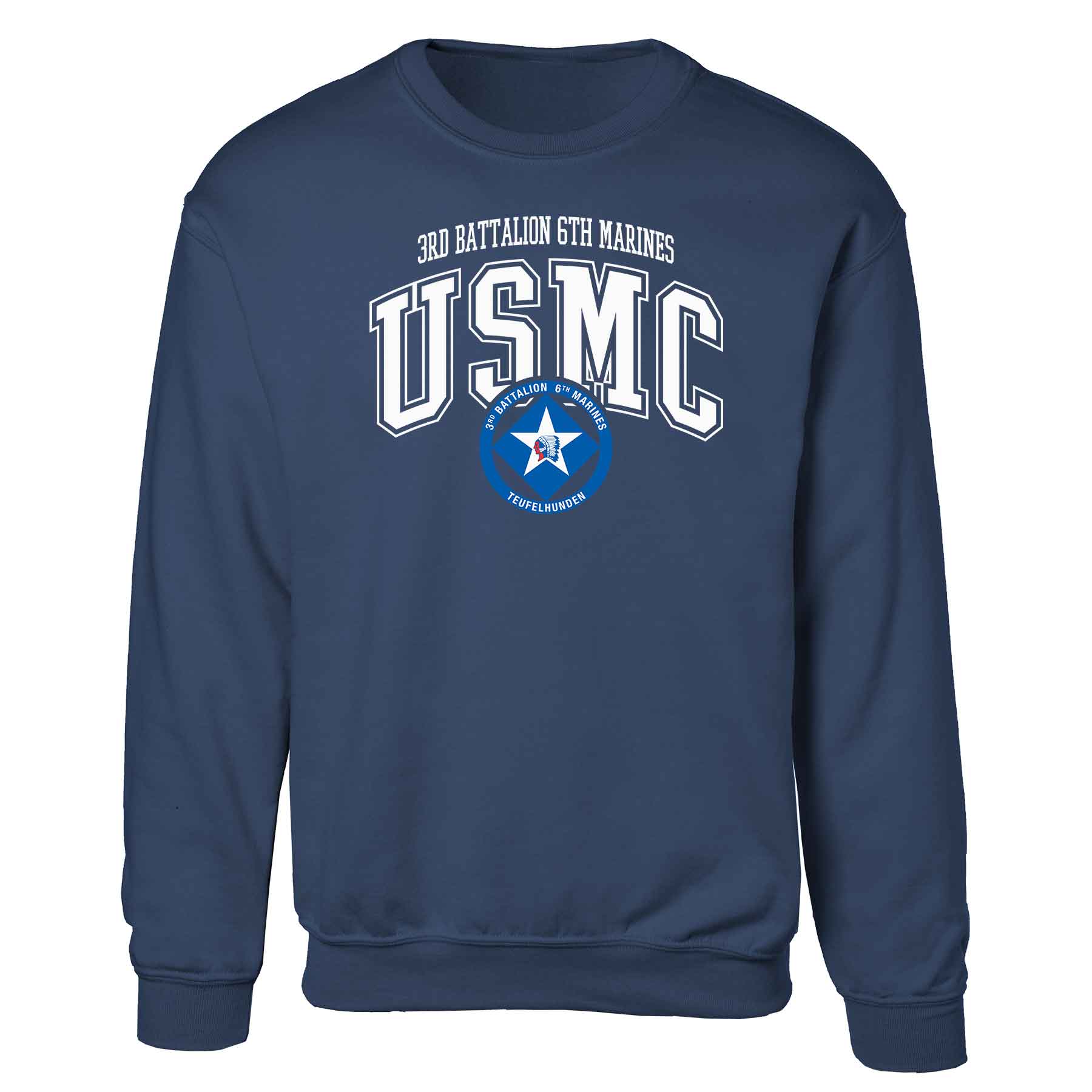 3rd Battalion 6th Marines Arched Sweatshirt - Image 3