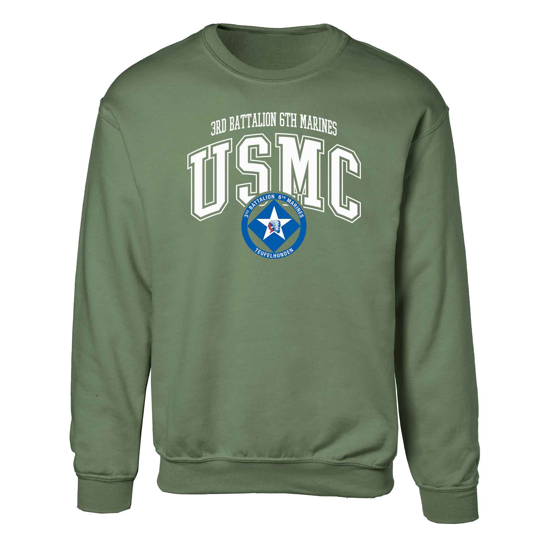 3rd Battalion 6th Marines Arched Sweatshirt - Image 4