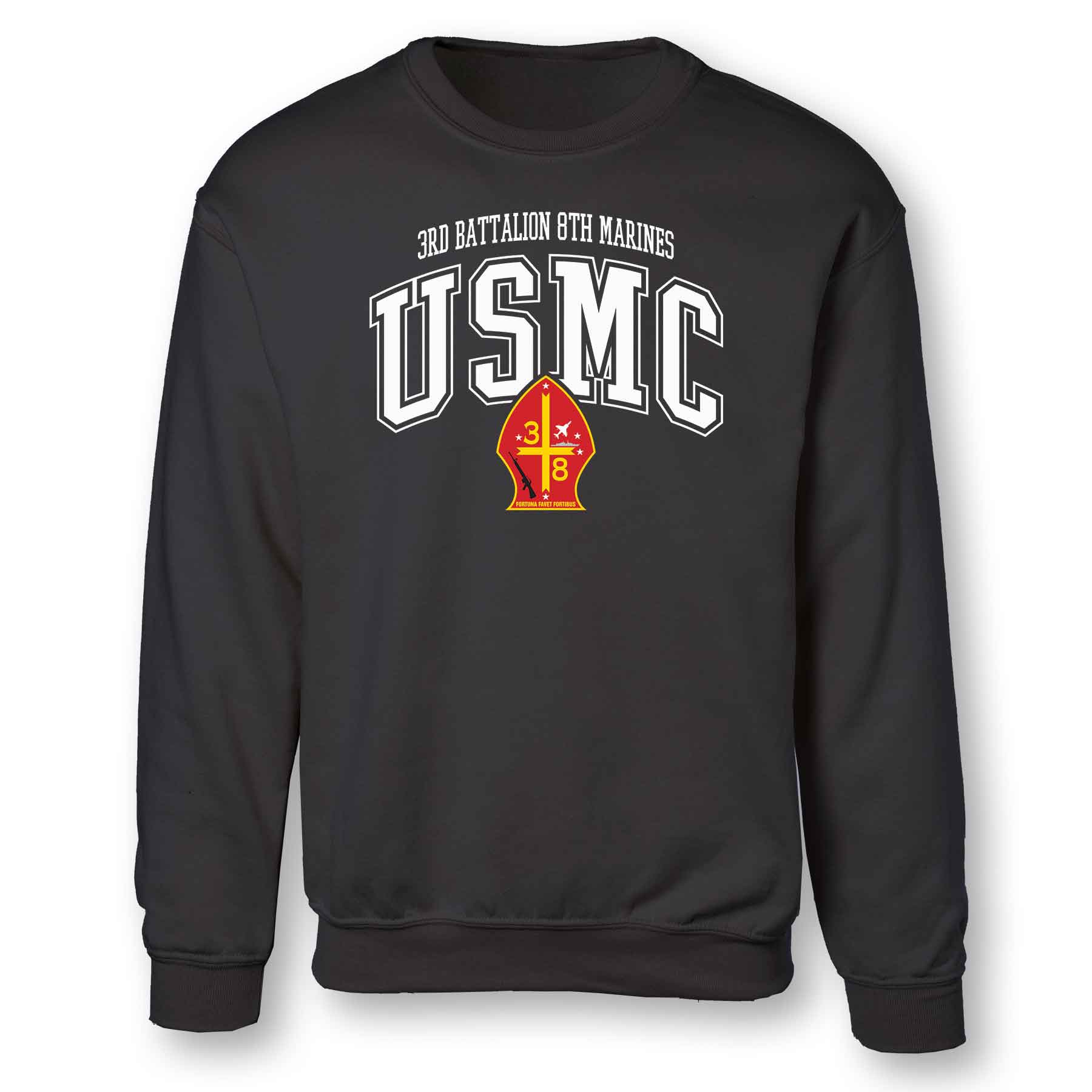 3rd Battalion 8th Marines Arched Sweatshirt
