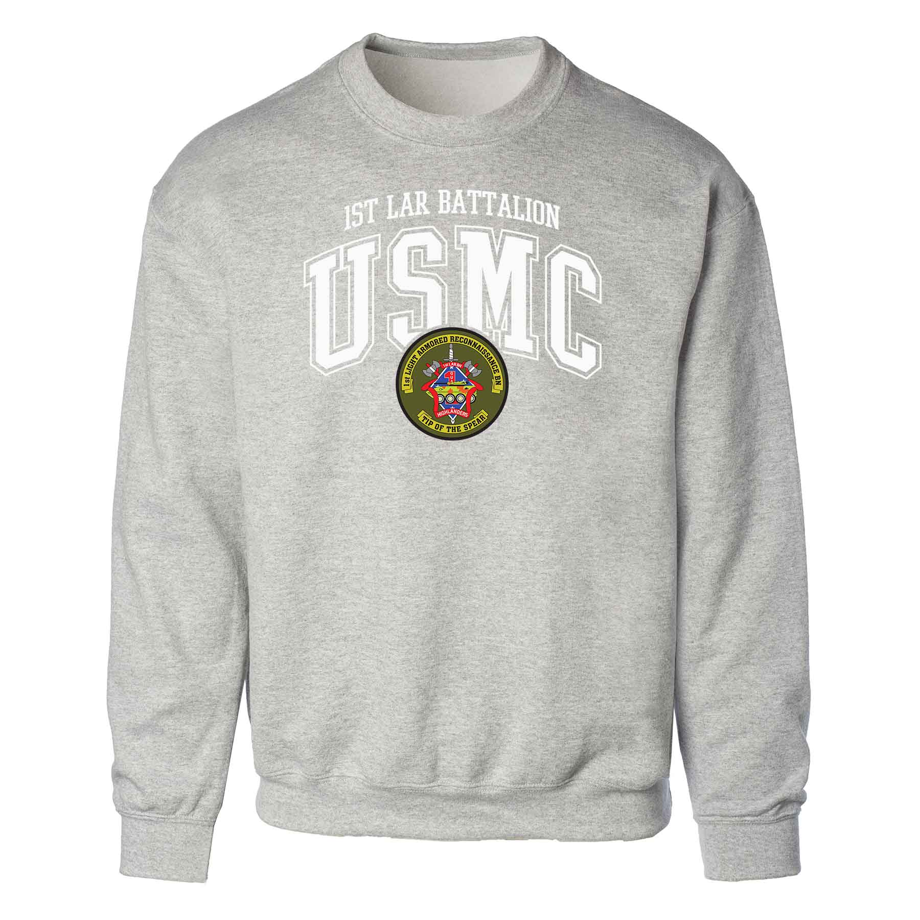 1st LAR Battalion Arched Sweatshirt - Image 2
