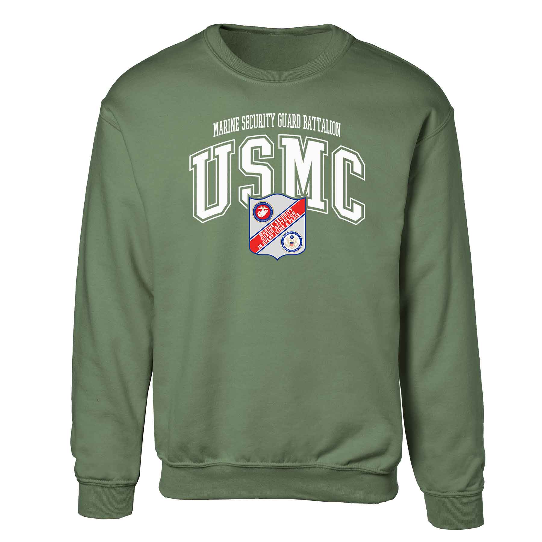 Marine Security Guard Arched Sweatshirt - Image 4