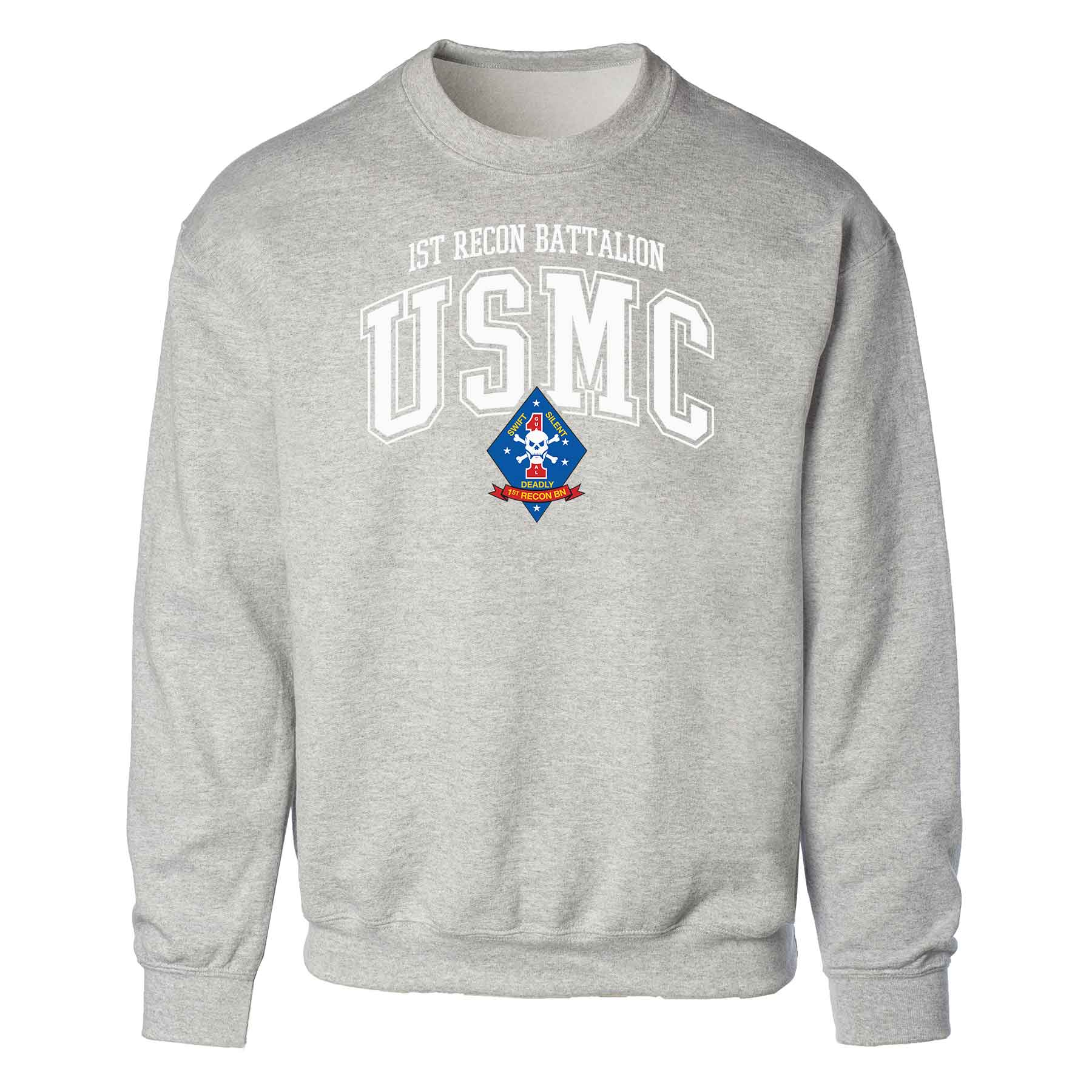 1st Recon Battalion Arched Sweatshirt - Image 2