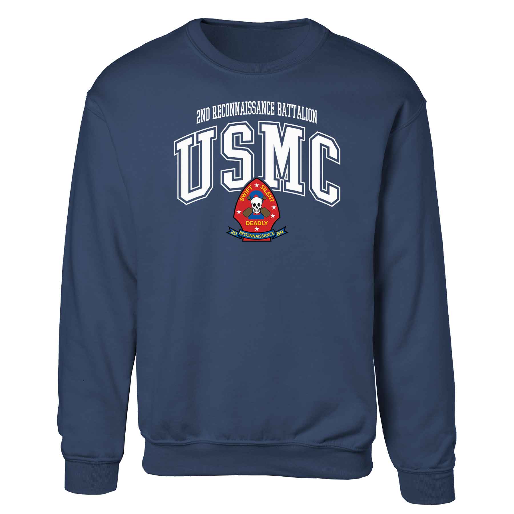 2nd Reconnaissance Battalion Arched Sweatshirt - Image 3