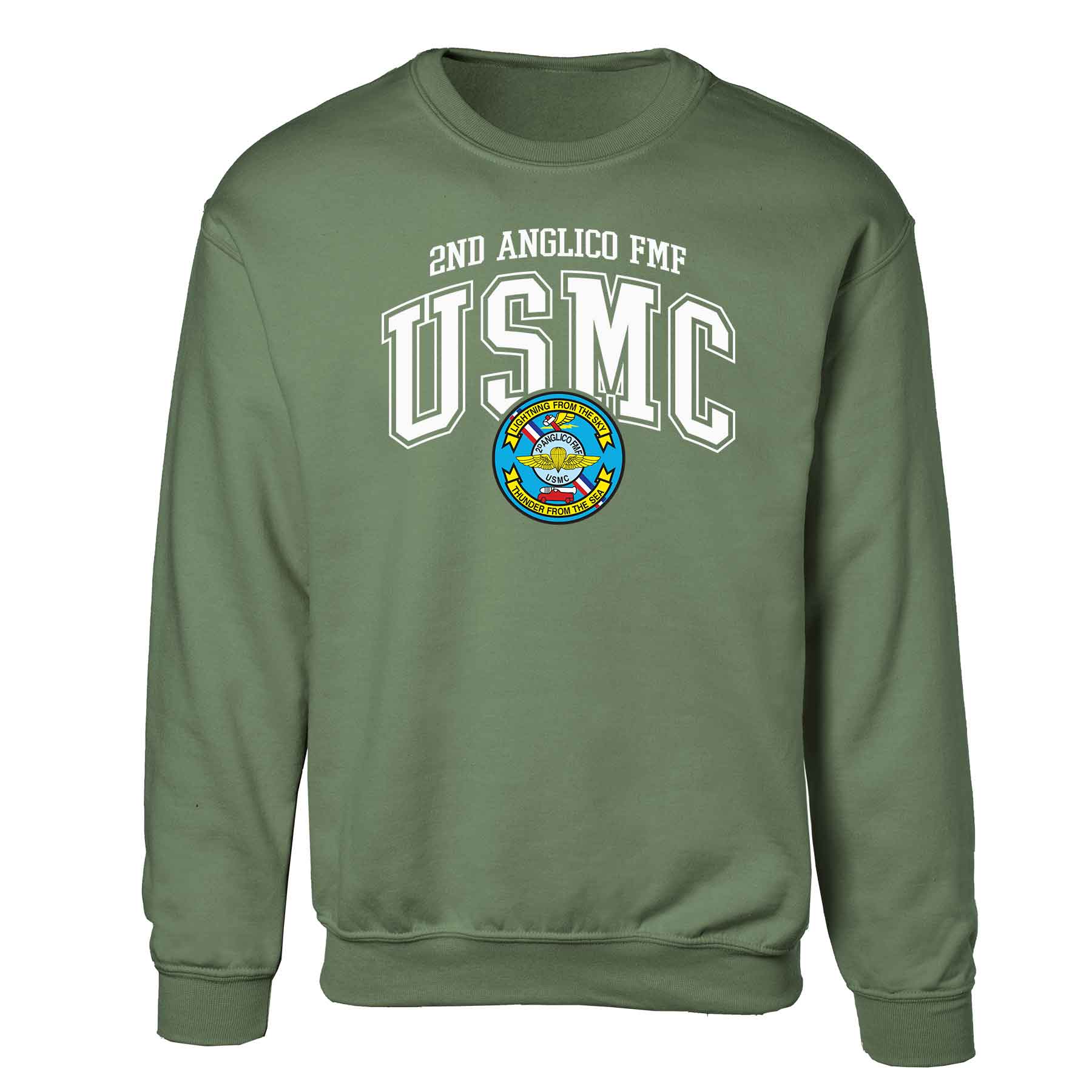 2D Anglico FMF Arched Sweatshirt - Image 4