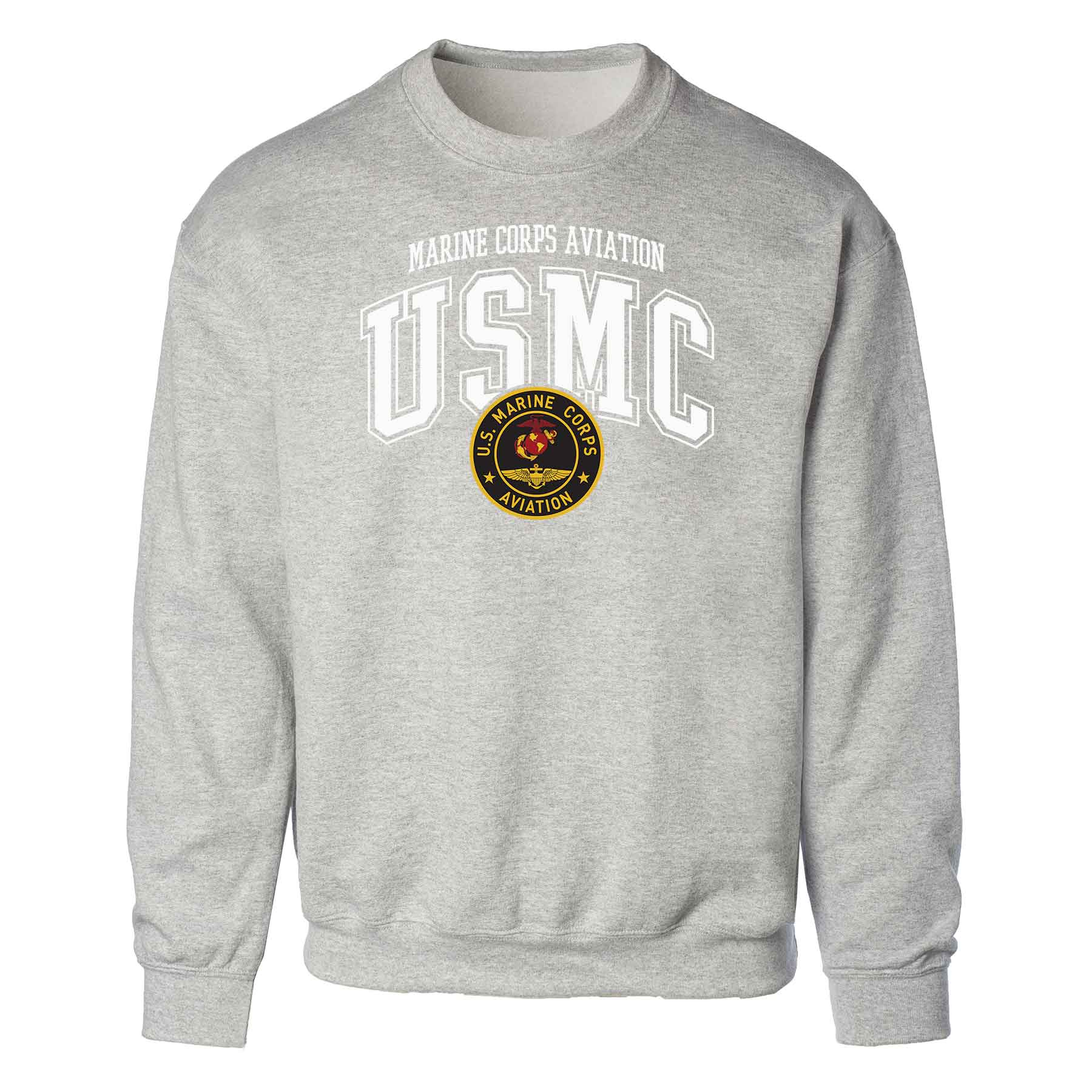 Marine Corps Aviation Arched Sweatshirt - Image 2