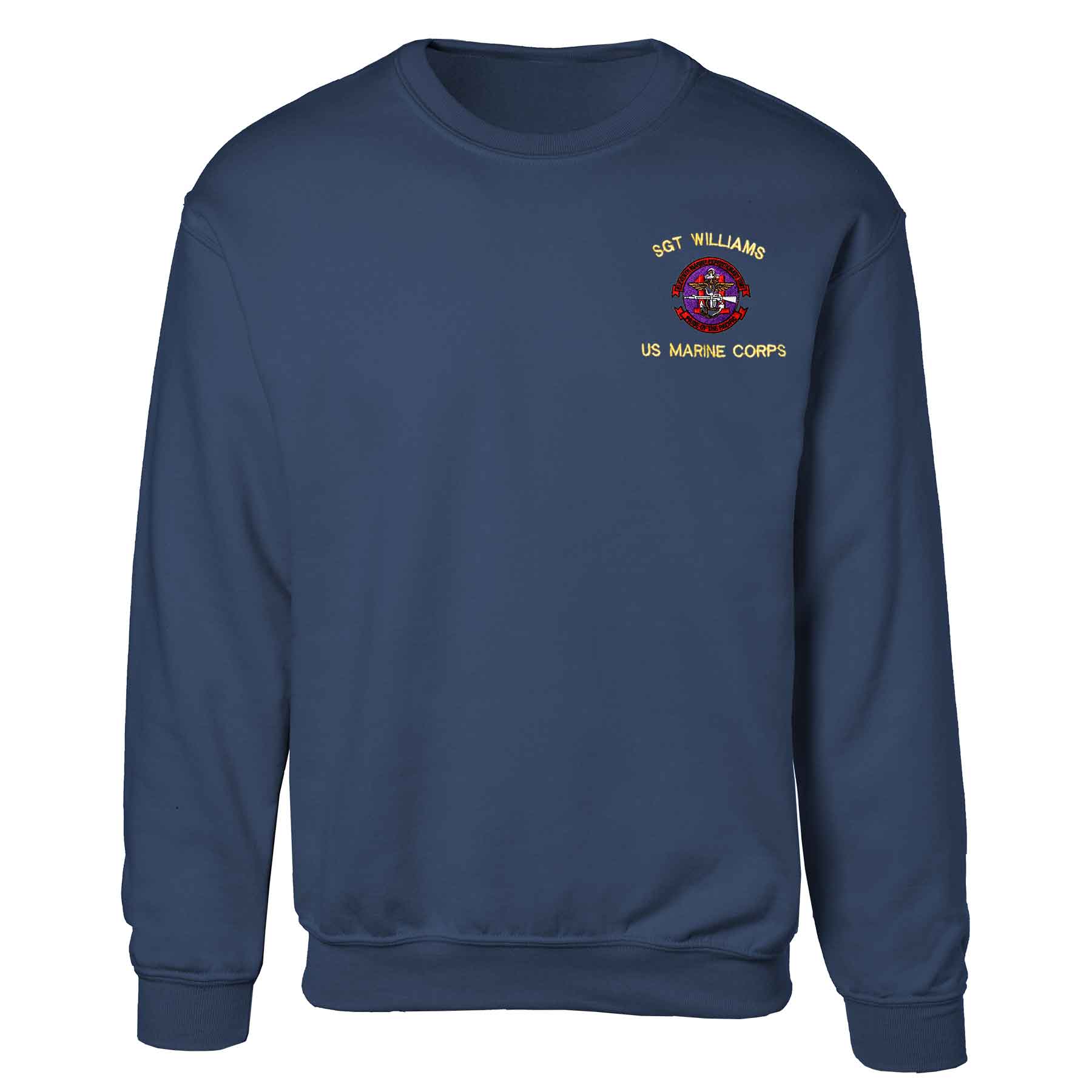11TH MEU Pride Of The Pacific Embroidered Sweatshirt - Image 3