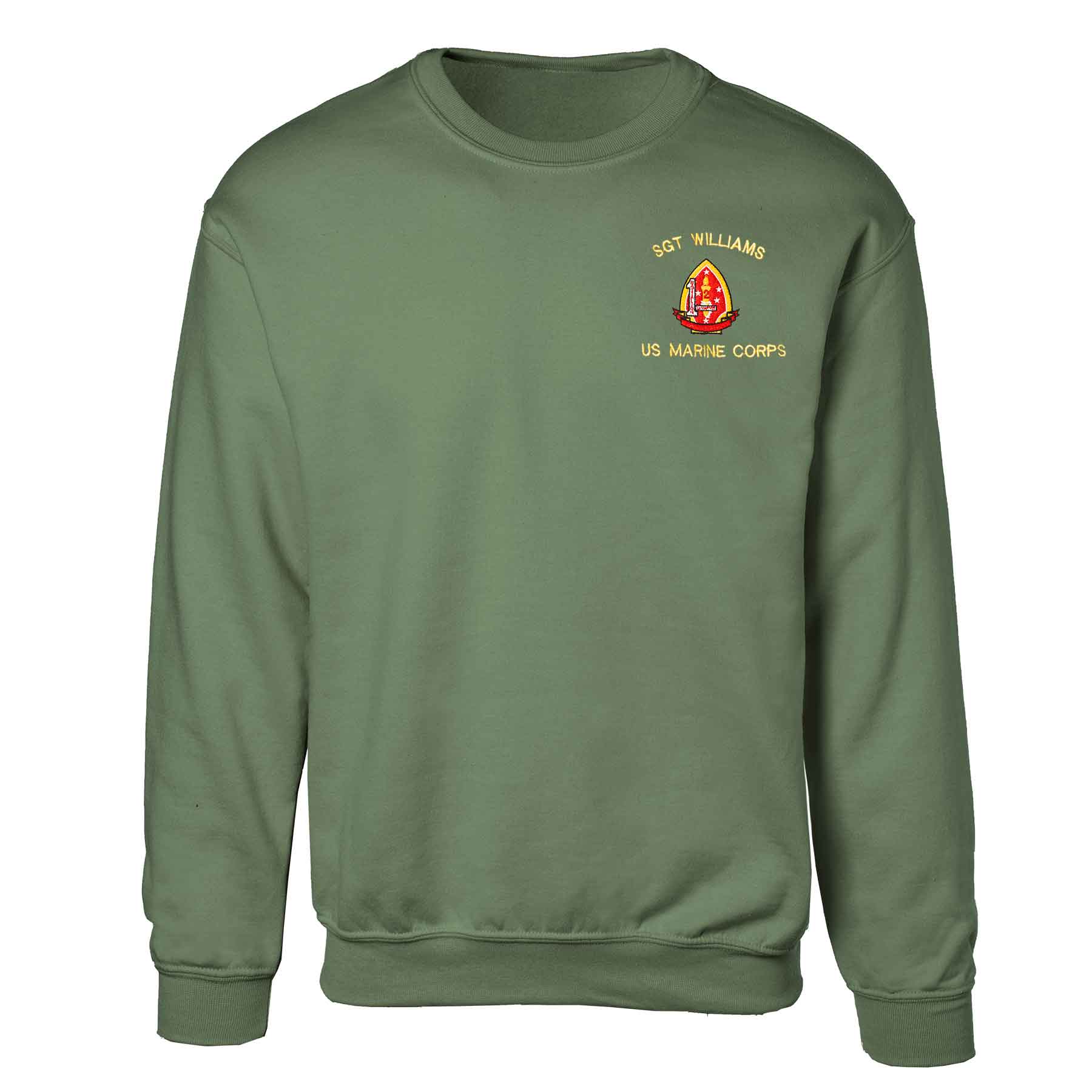 1st Battalion 2nd Marines Embroidered Sweatshirt - Image 4