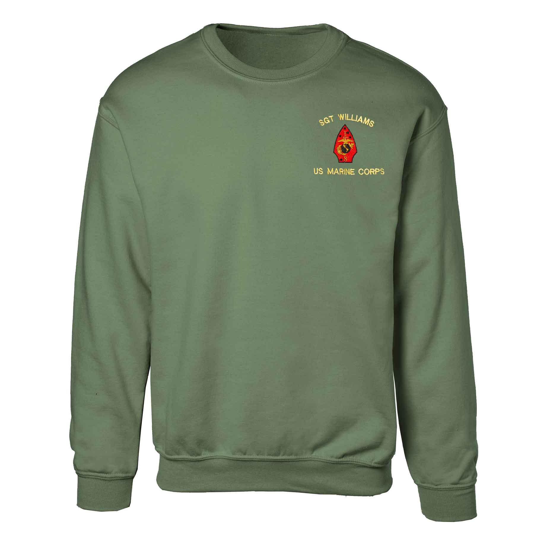 1st Battalion 8th Marines Embroidered Sweatshirt - Image 4