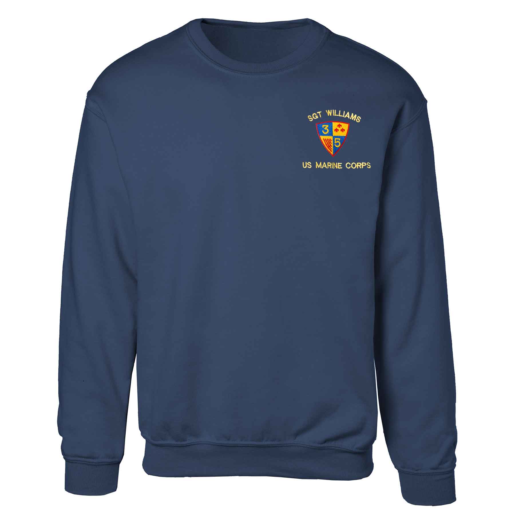 3rd Battalion 5th Marines Embroidered Sweatshirt - Image 3