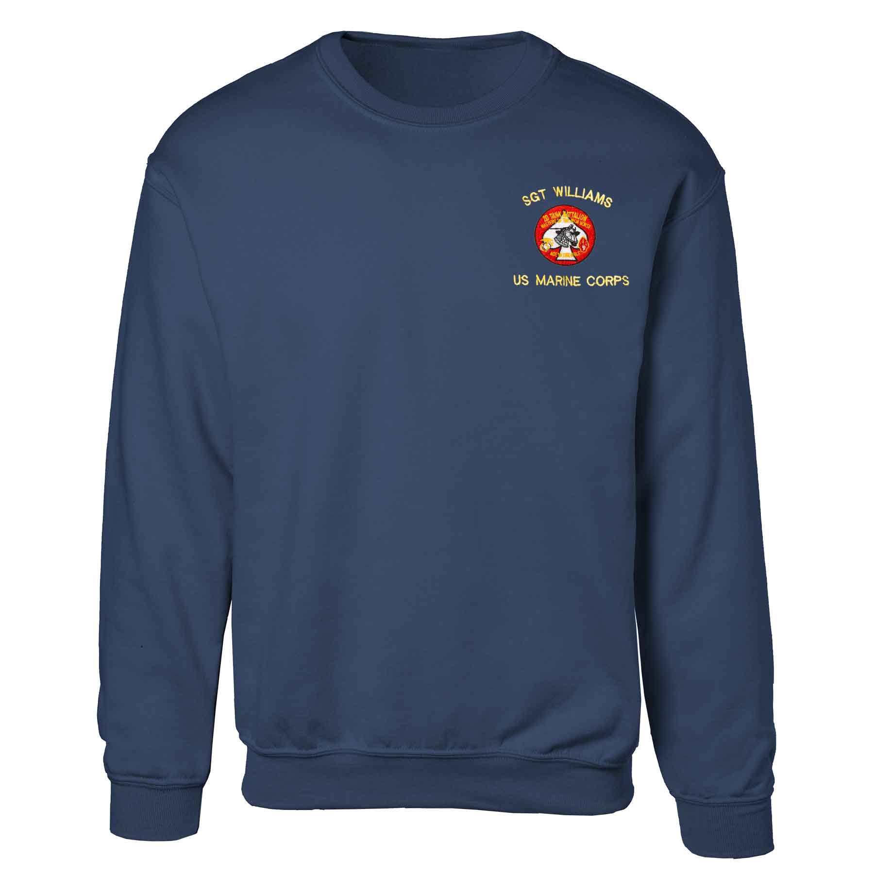 2nd Tank Battalion Embroidered Sweatshirt - Image 3