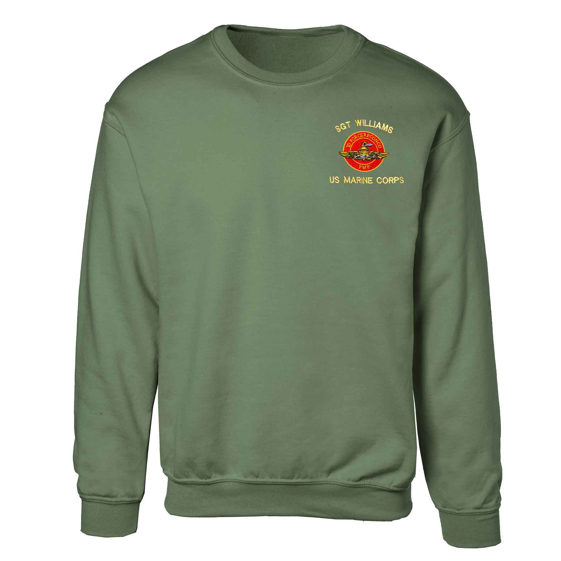 2nd Force Reconnaissance Co Embroidered Sweatshirt - Image 4