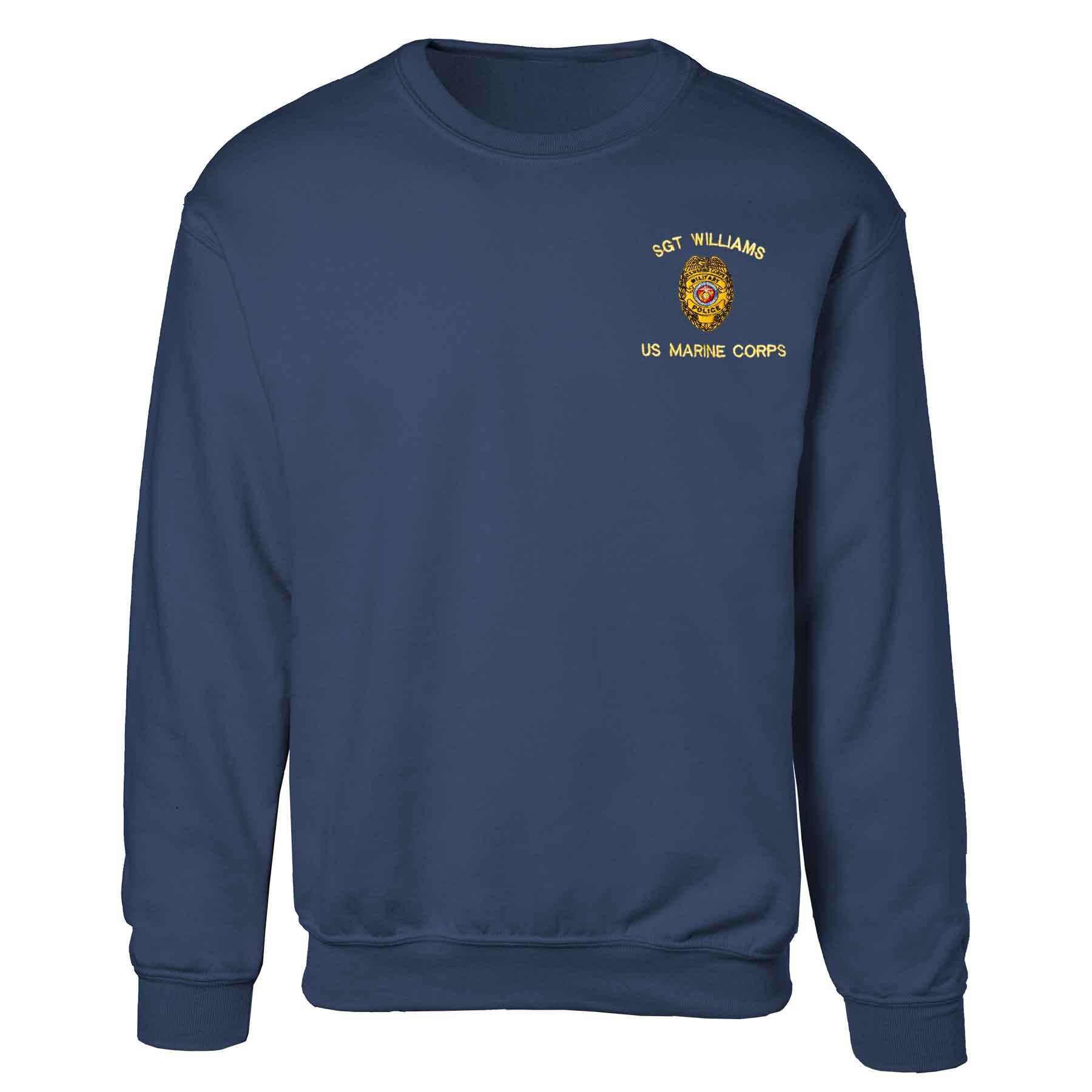 Military Police Badge Embroidered Sweatshirt - Image 3