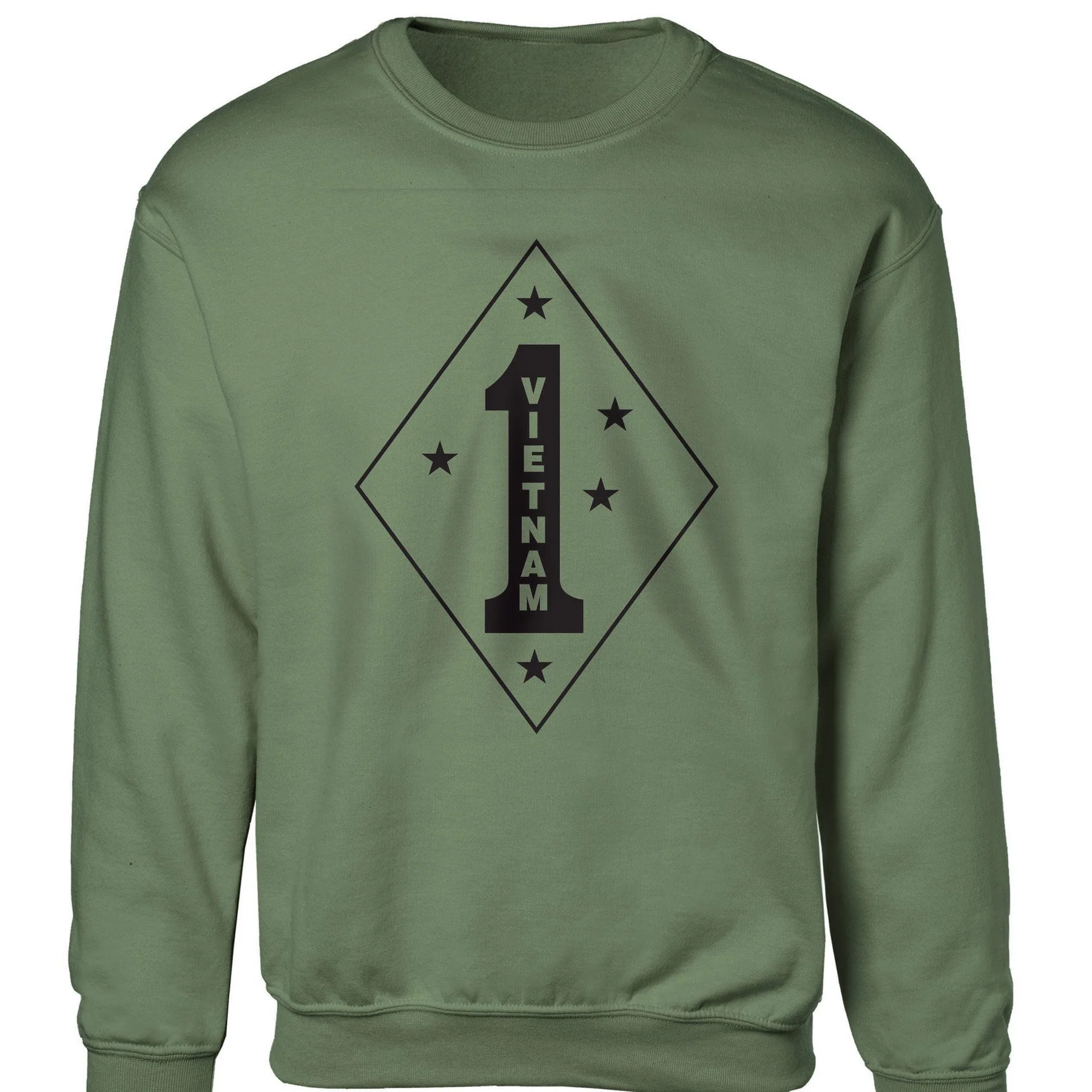 Vietnam - 1st Marine Division Sweatshirt - Image 3