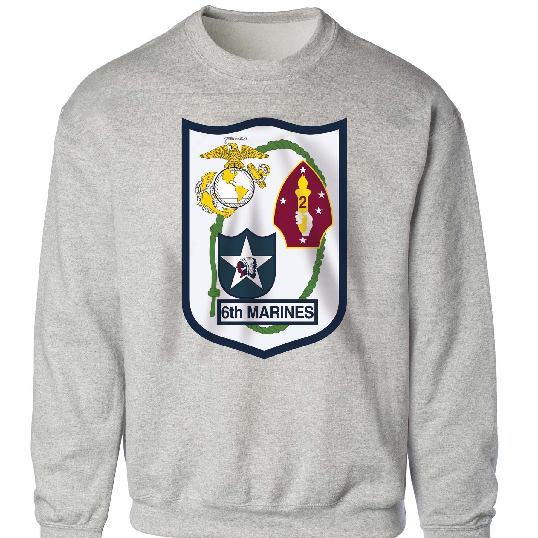 6th Marines Regimental Sweatshirt - Image 2