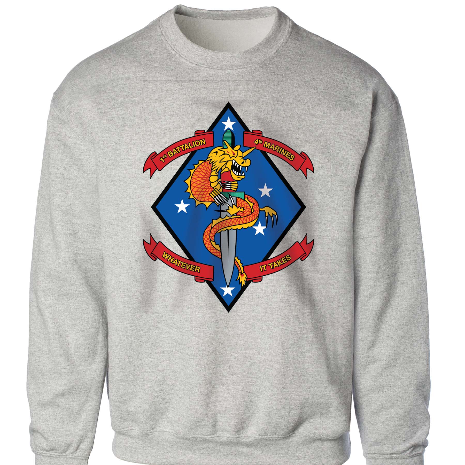 1st Battalion 4th Marines Sweatshirt - Image 2