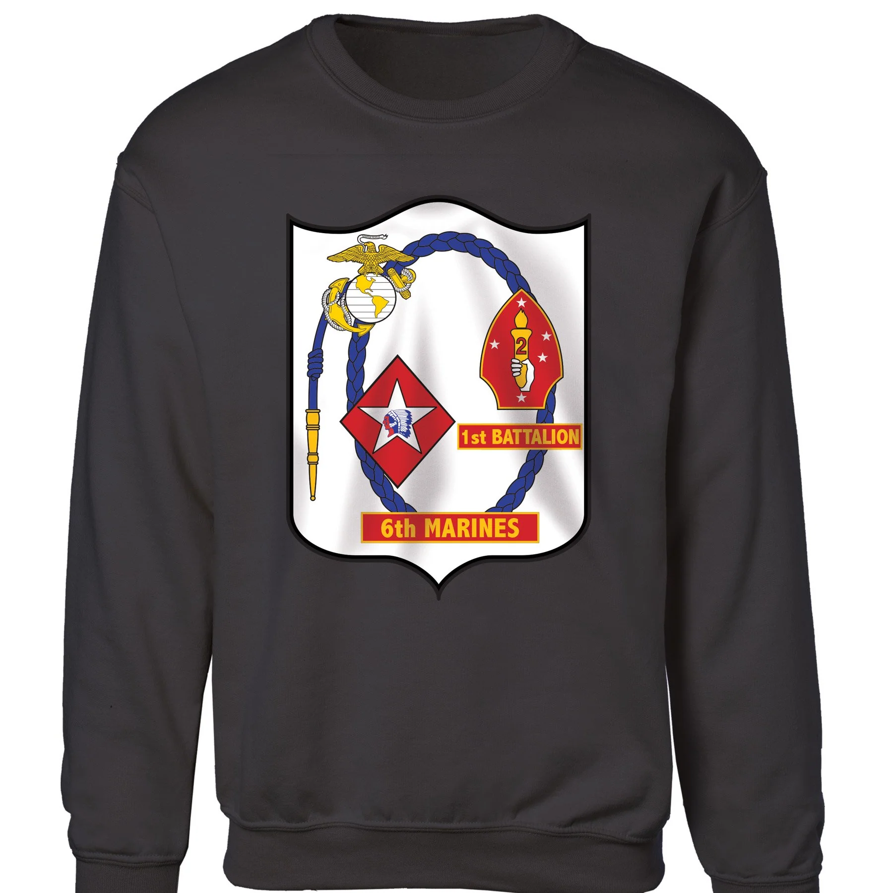 1st Battalion 6th Marines Sweatshirt