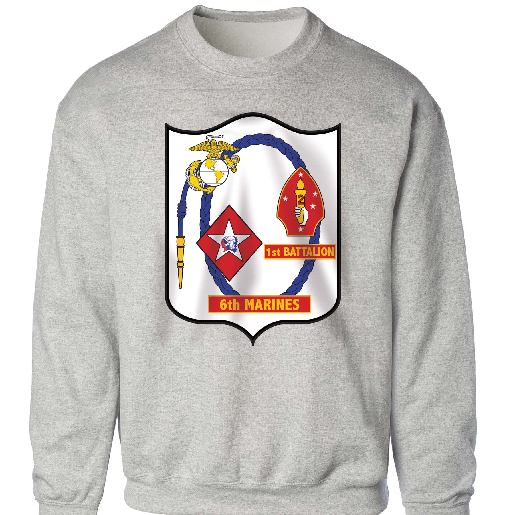 1st Battalion 6th Marines Sweatshirt - Image 2