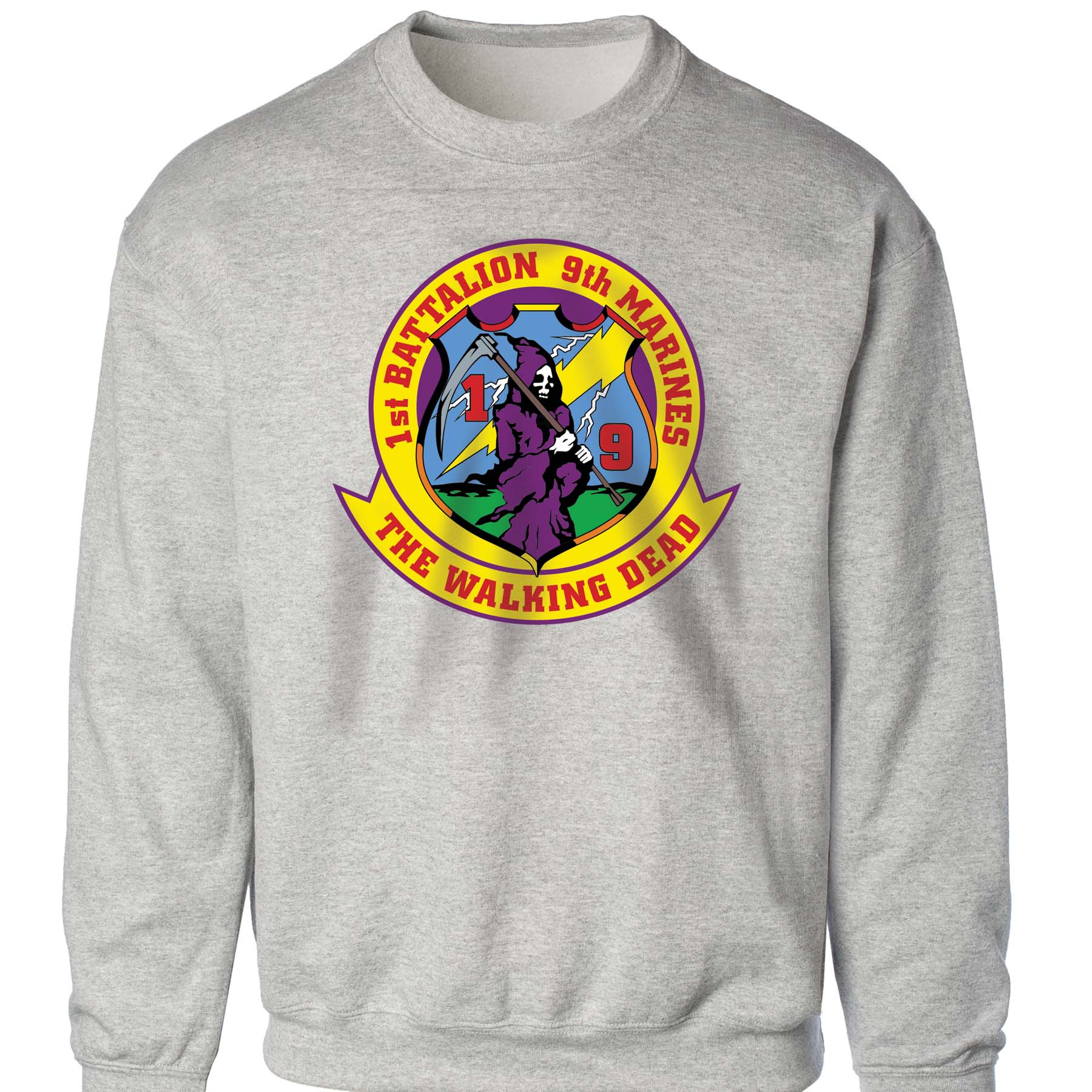 1st Battalion 9th Marines Sweatshirt - Image 2