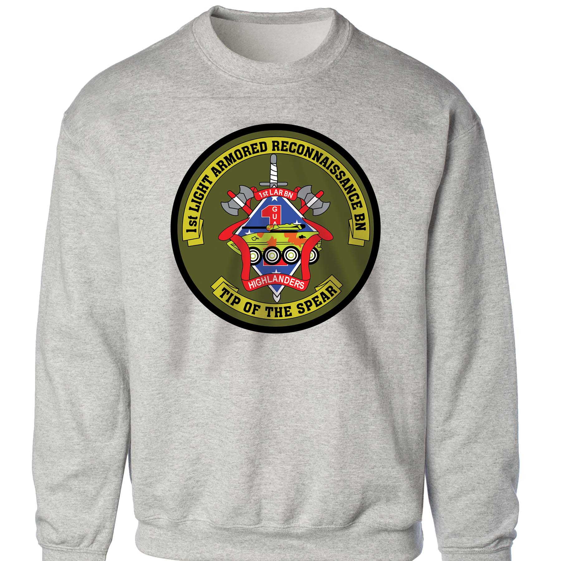 1st LAR Battalion Sweatshirt - Image 2