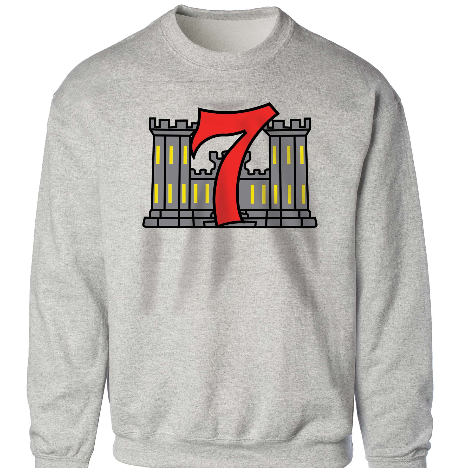 7th Engineers Battalion Sweatshirt - Image 2