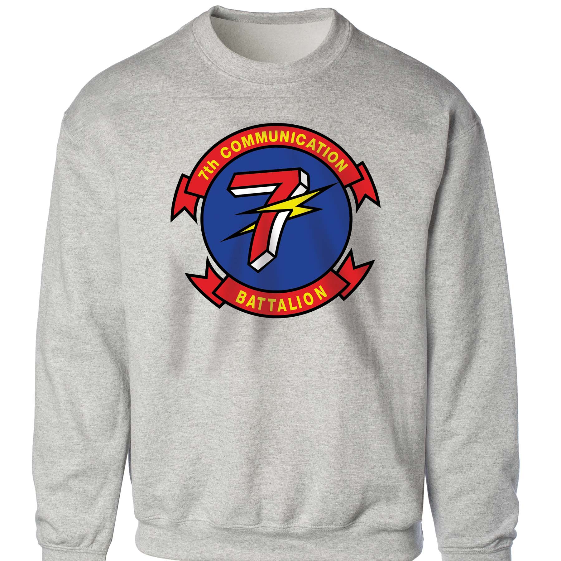 7th Communication Battalion Patch Sweatshirt - Image 2
