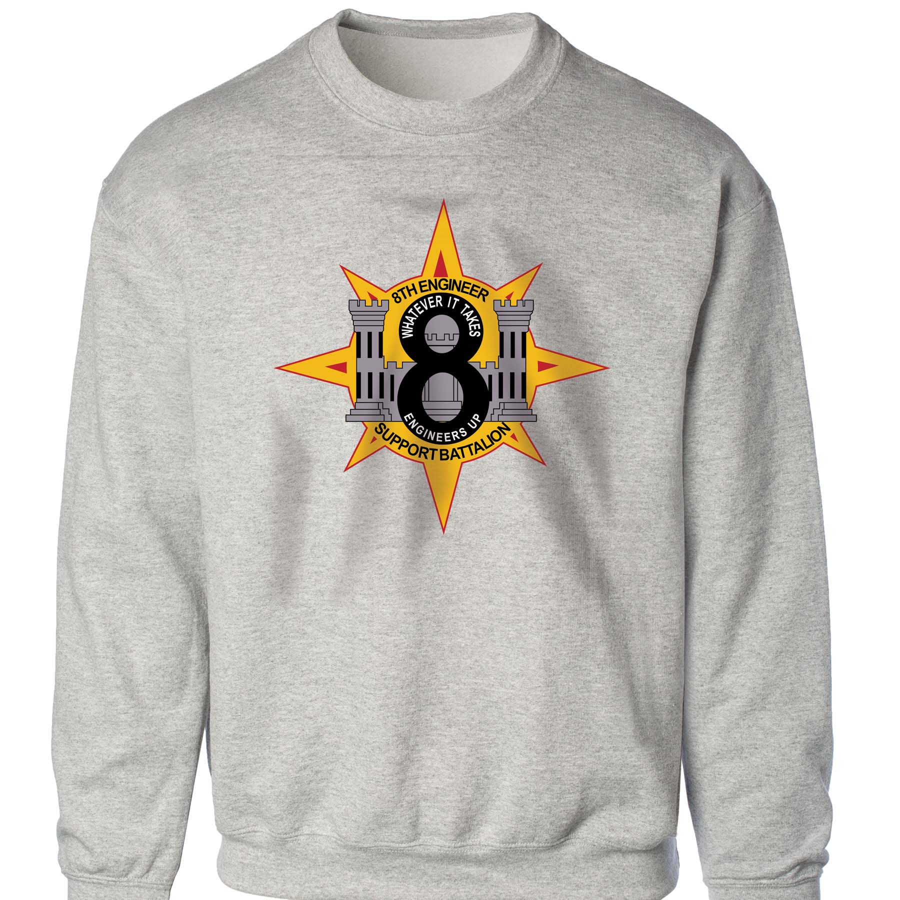 8th Engineer Battalion Sweatshirt - Image 2