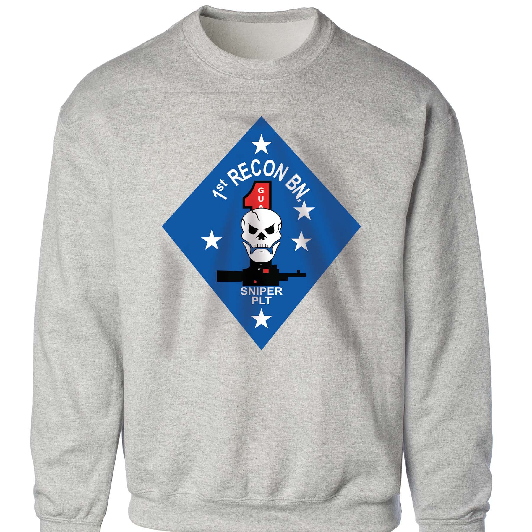 1st Recon Battalion Sniper Platoon Sweatshirt - Image 2