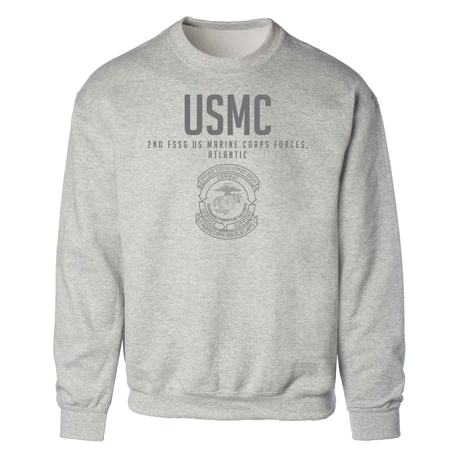 2nd FSSG US Marine Corps Tonal Sweatshirt - Image 2