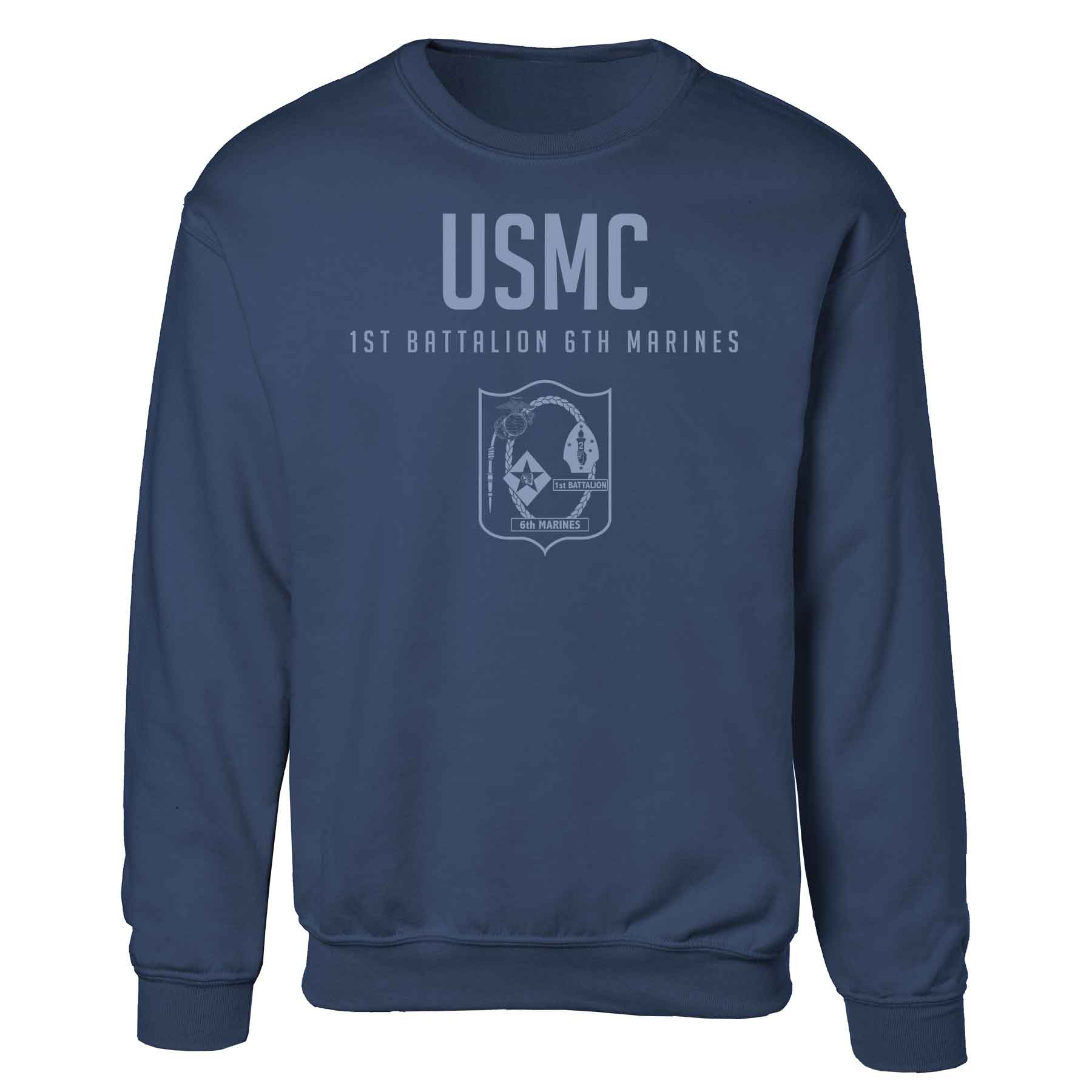 1st Battalion 6th Marines Tonal Sweatshirt - Image 3