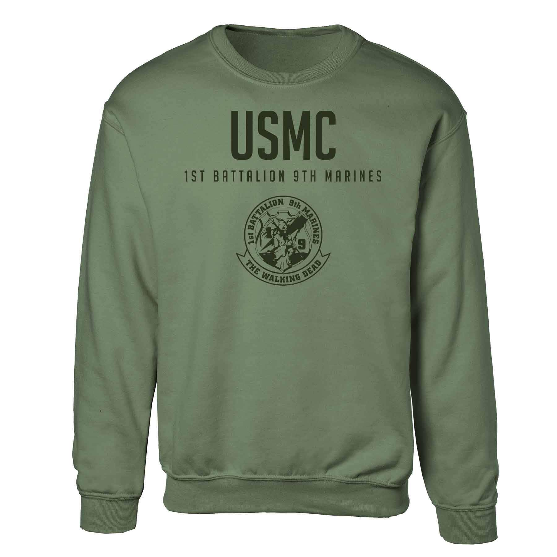 1st Battalion 9th Marines Tonal Sweatshirt - Image 4