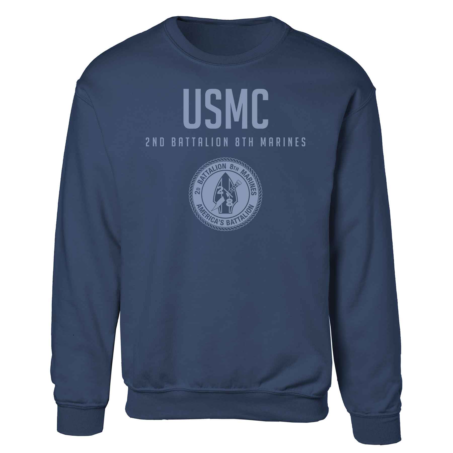 2nd Battalion 8th Marines Tonal Sweatshirt - Image 3