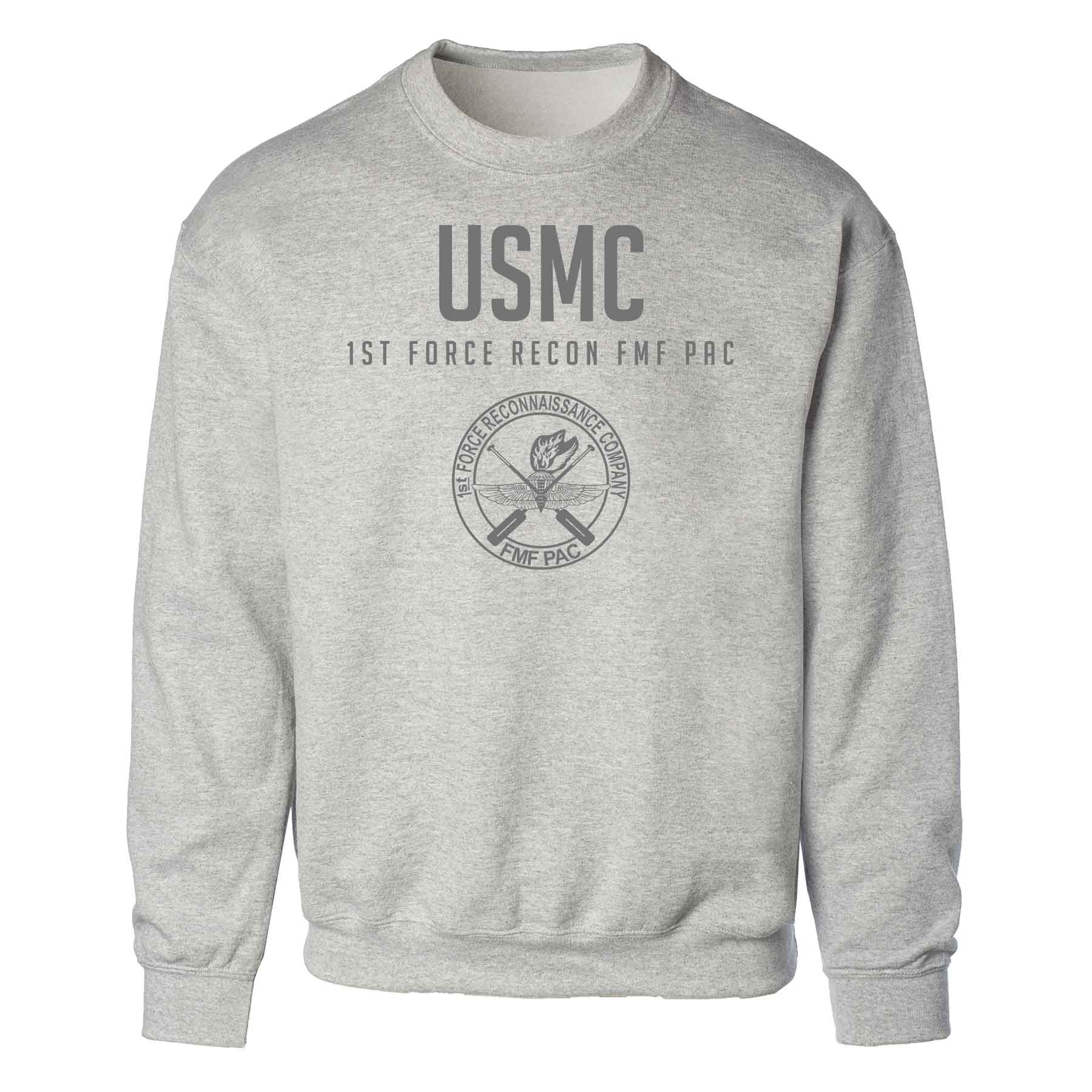 1st Force Recon FMF PAC Tonal Sweatshirt - Image 2