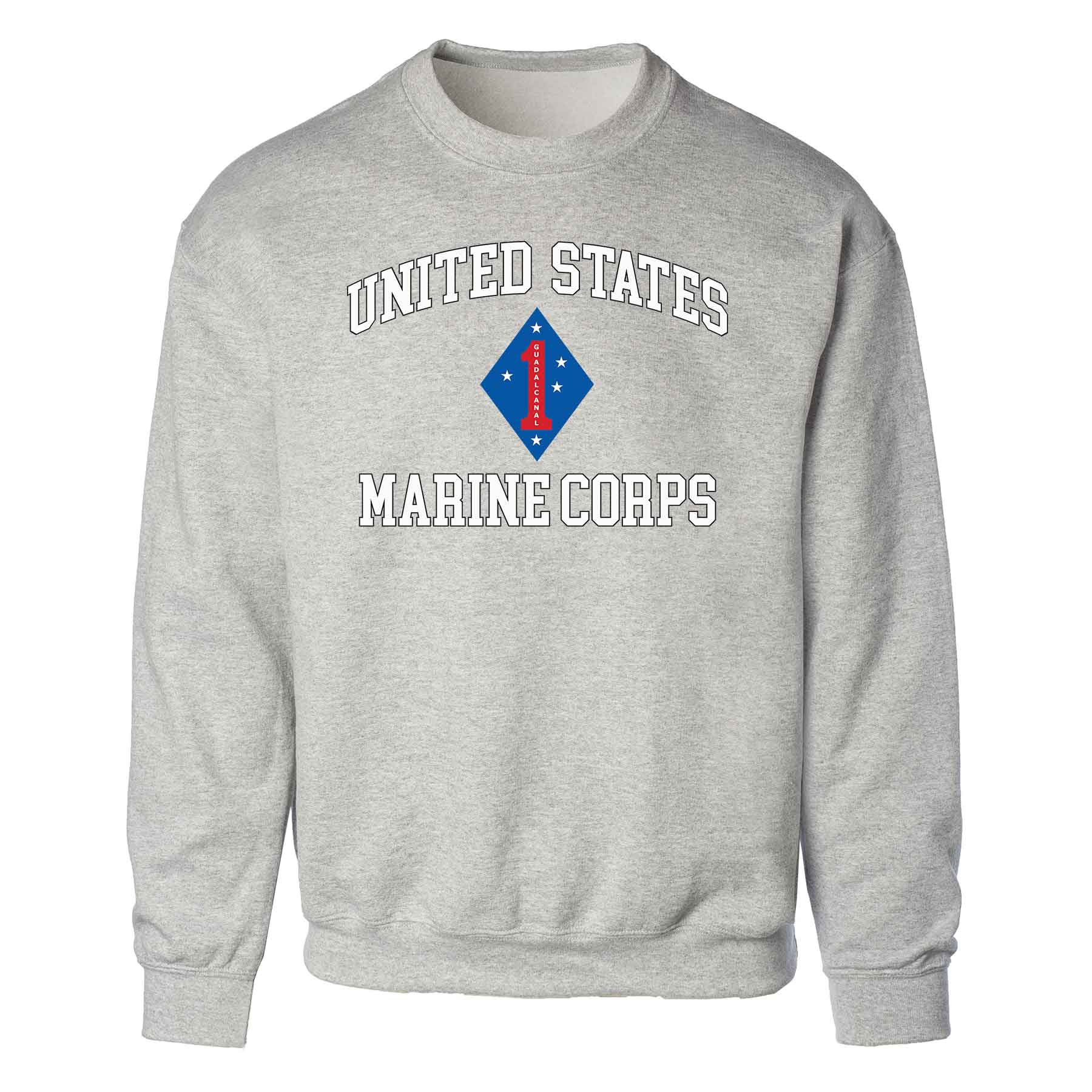 Guadalcanal 1st Marine Division USMC Sweatshirt - Image 2