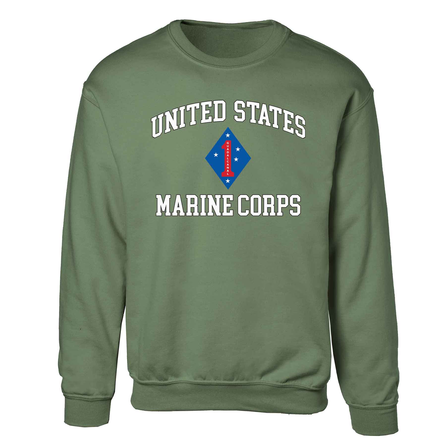 Guadalcanal 1st Marine Division USMC Sweatshirt - Image 4