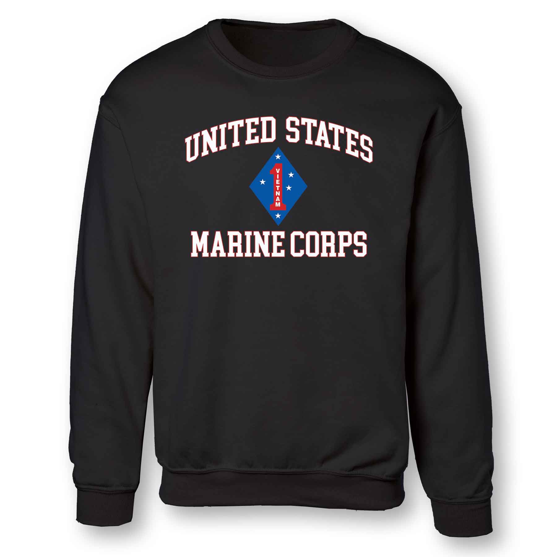 Vietnam 1st Marine Division USMC Sweatshirt