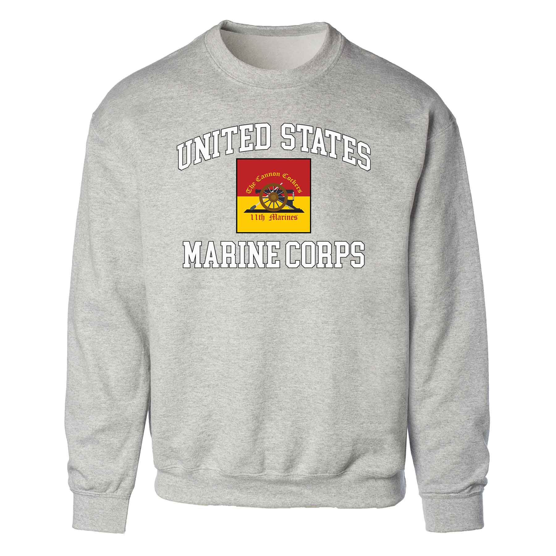 11th Marines Regimental USMC Sweatshirt - Image 2