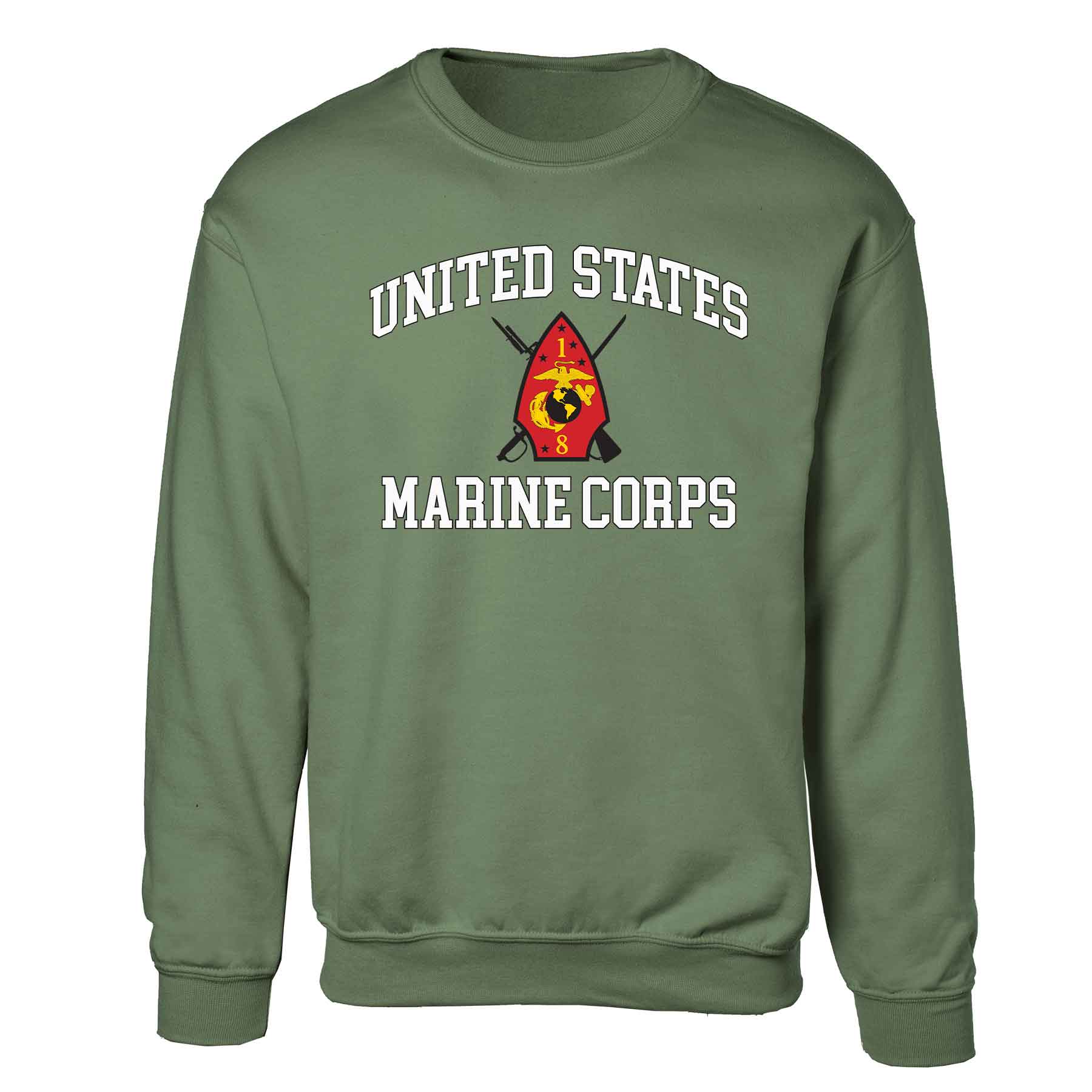 1st Battalion 8th Marines USMC Sweatshirt - Image 4