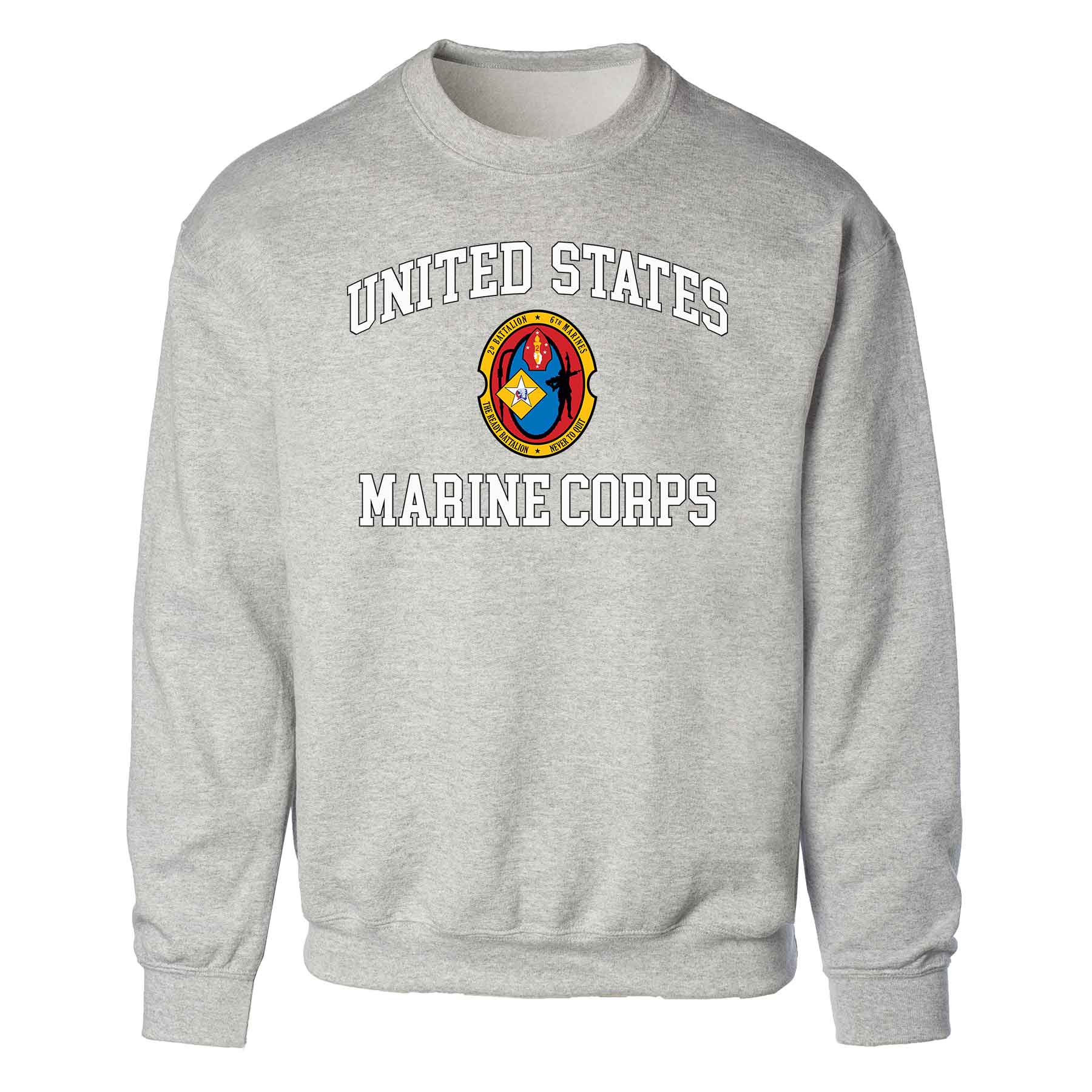 2nd Battalion 6th Marines USMC Sweatshirt - Image 2