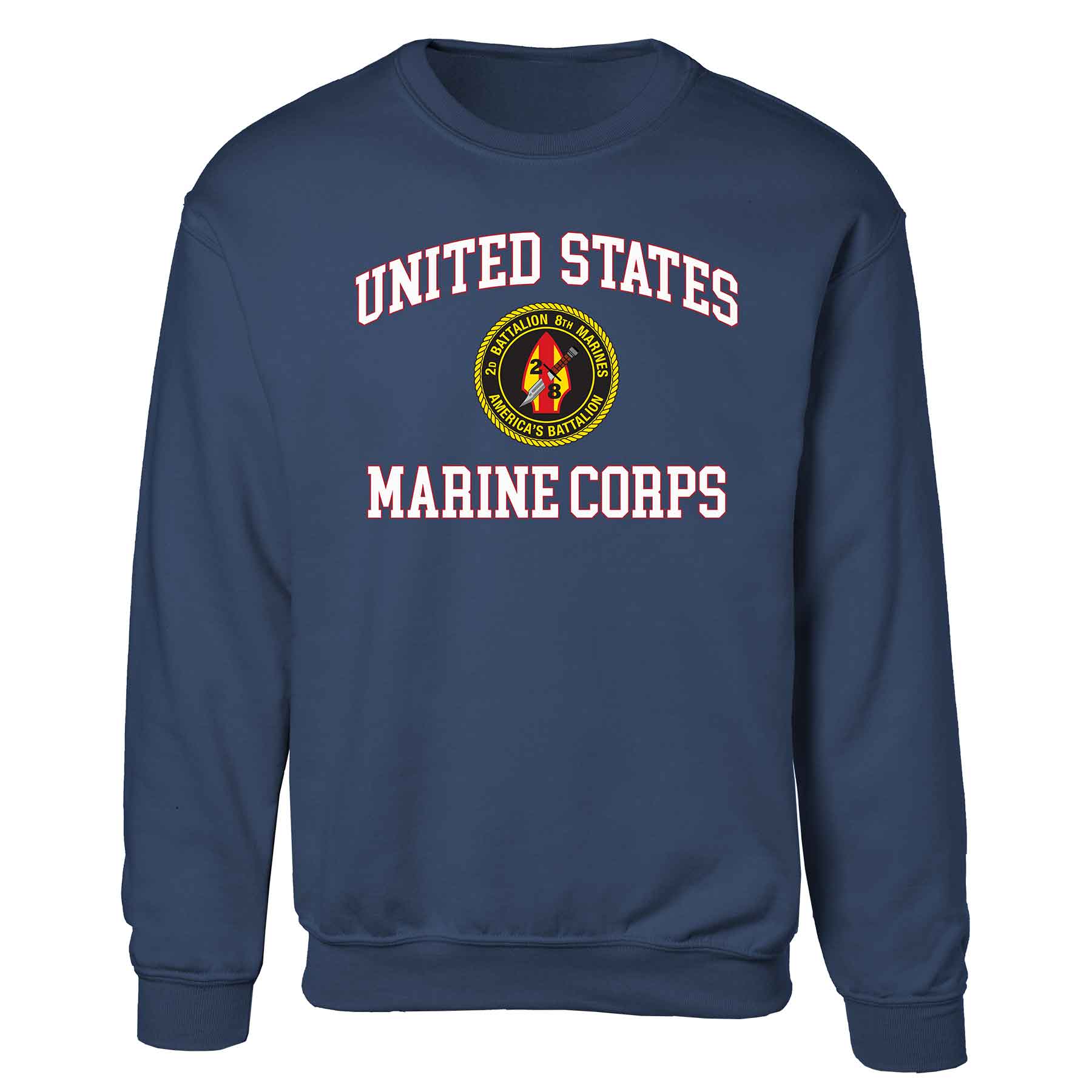 2nd Battalion 8th Marines USMC Sweatshirt - Image 3