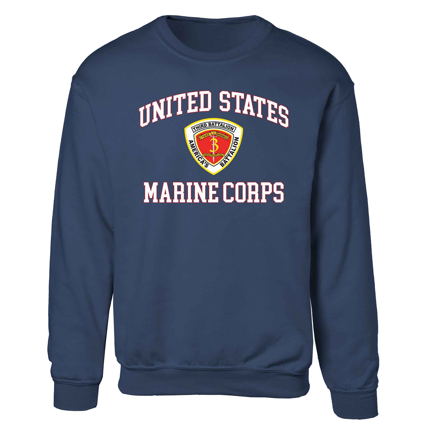3rd Battalion 3rd Marines USMC Sweatshirt - Image 3